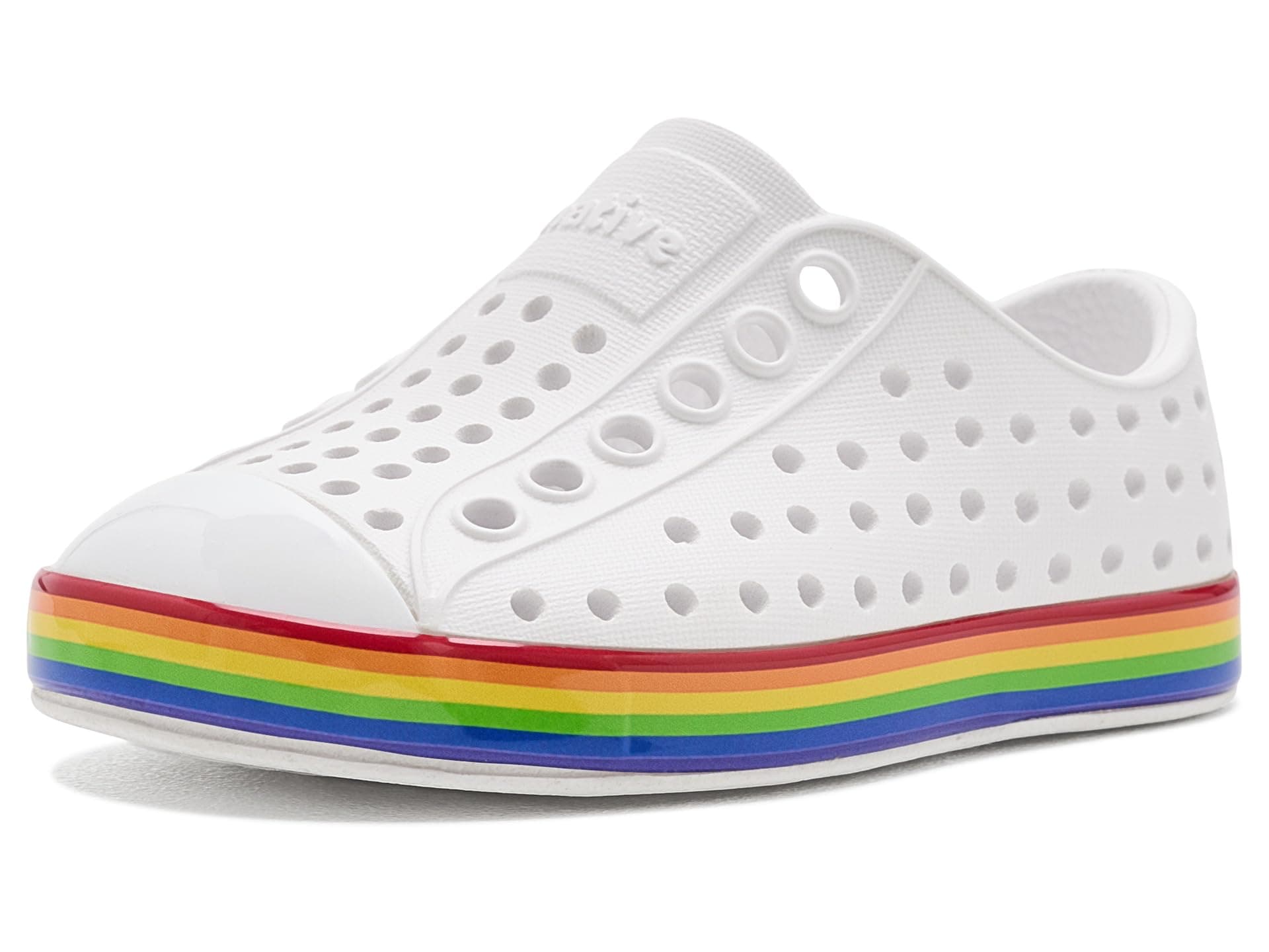 Native Shoes Kids Jefferson (Toddler) — cor Prata