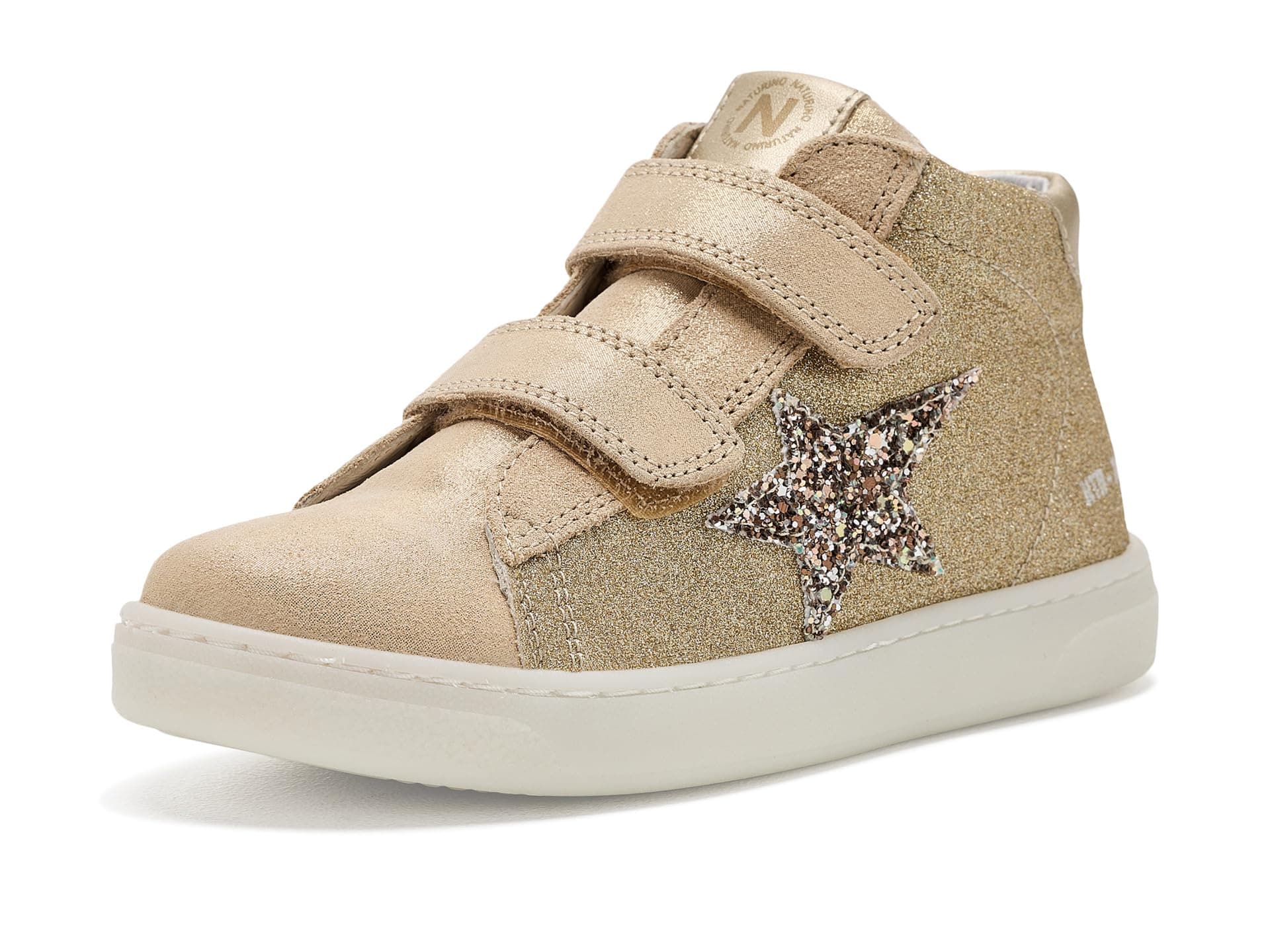 Naturino Pinn High VL (Toddler/Little Kid/Big Kid) — cor Prata