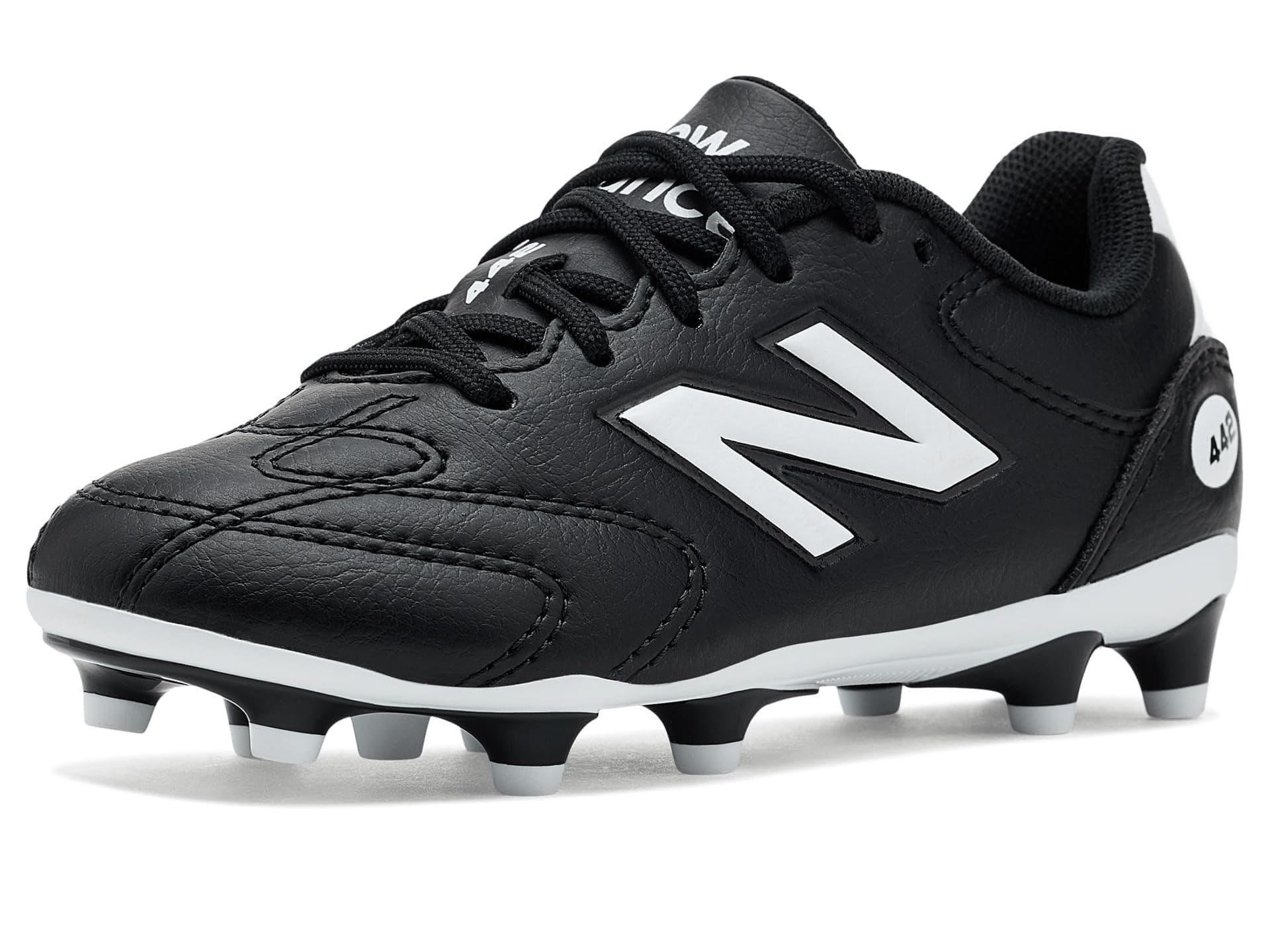New Balance Kids 442 Team FG V3 (Little Kid/Big Kid) — cor Preto