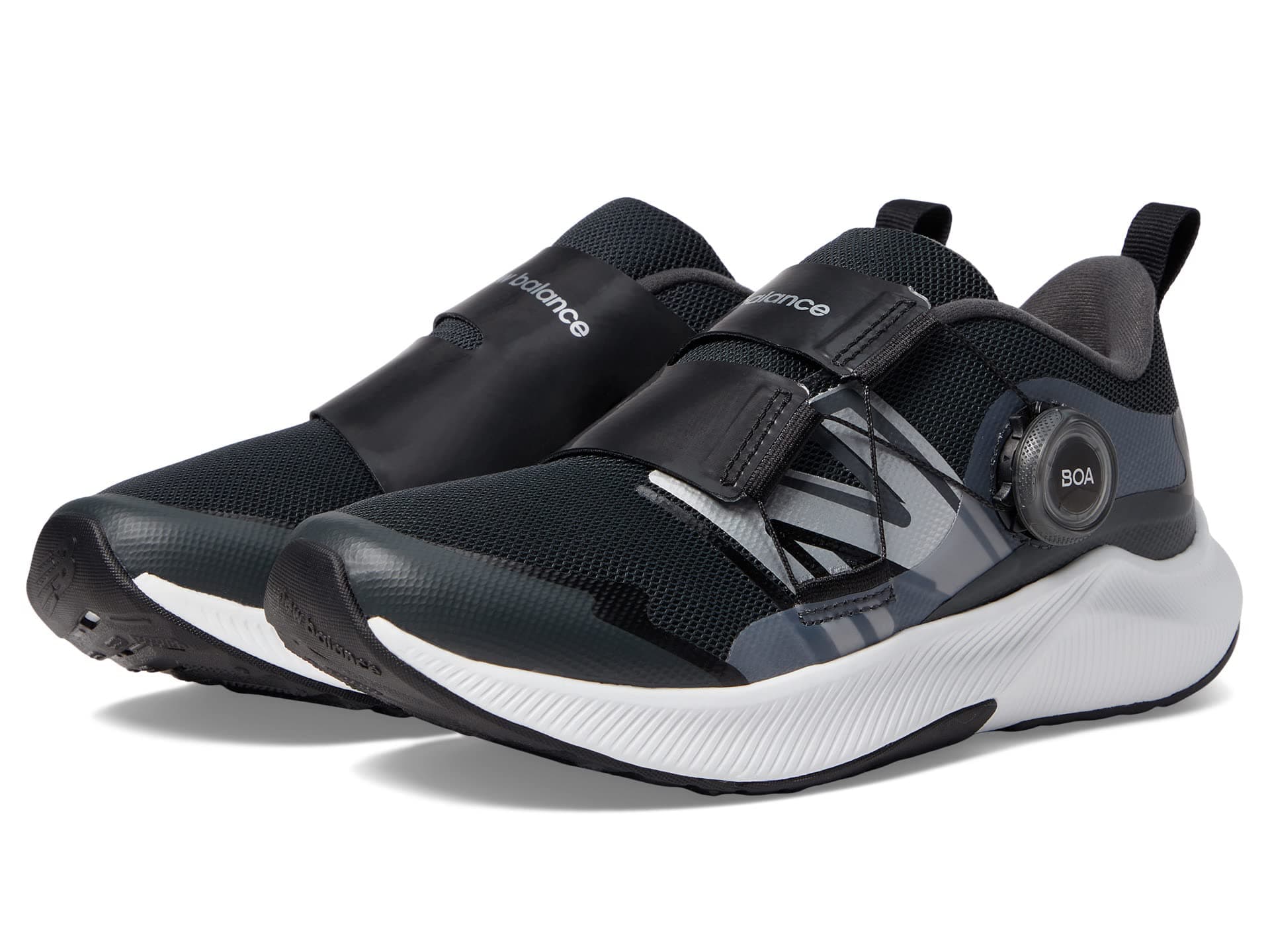 New Balance Kids DynaSoft Reveal v4 BOA (Big Kid) — cor Preto