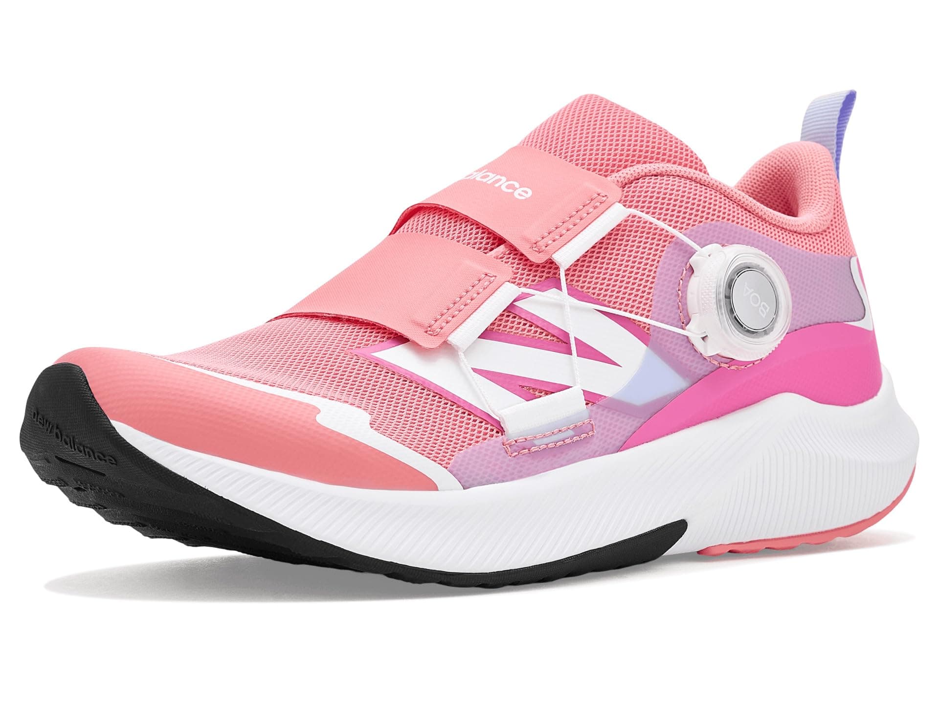 New Balance Kids DynaSoft Reveal v4 BOA (Big Kid) — cor Rosa