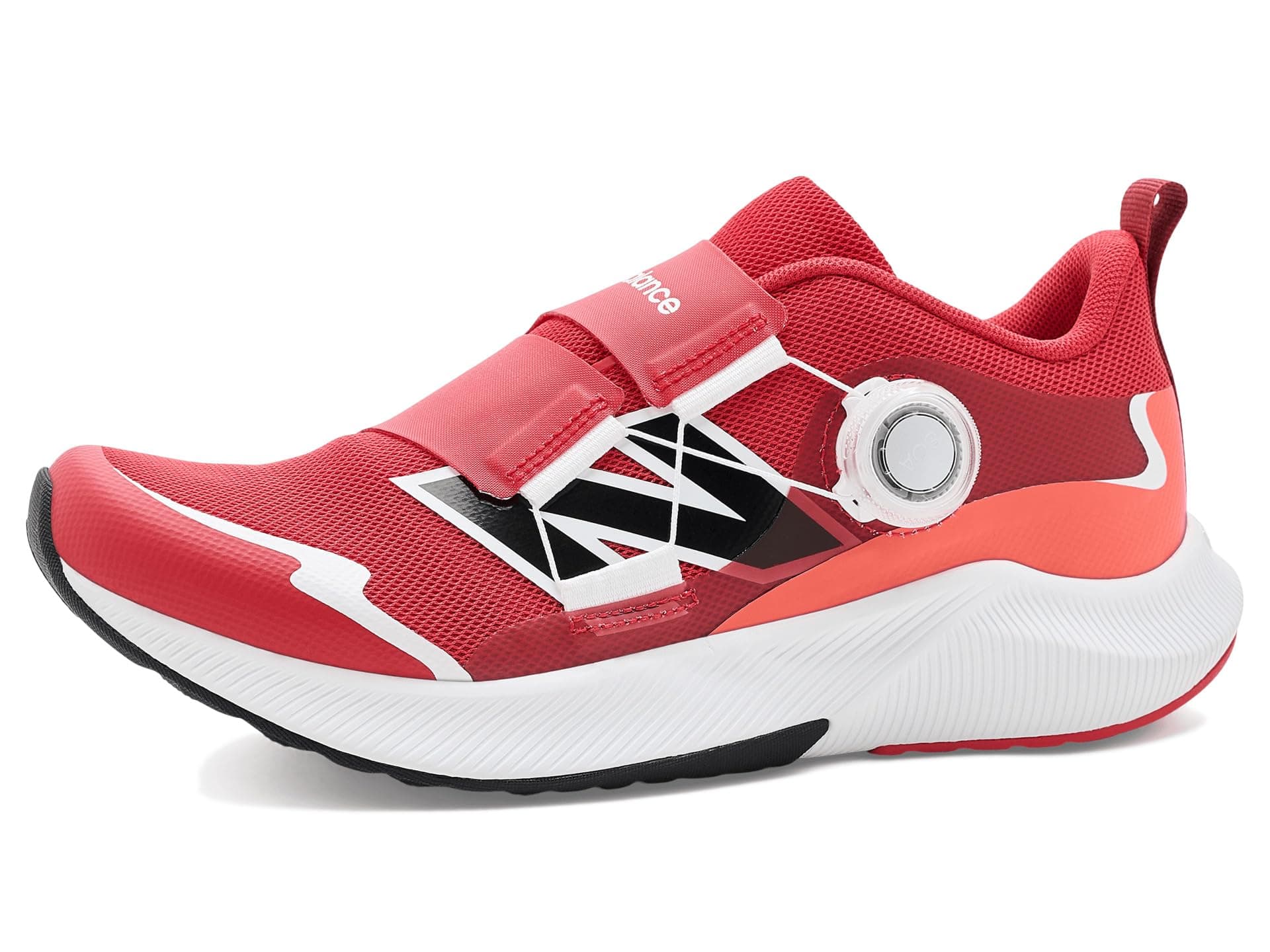 New Balance Kids DynaSoft Reveal v4 BOA (Big Kid) — cor Vermelho