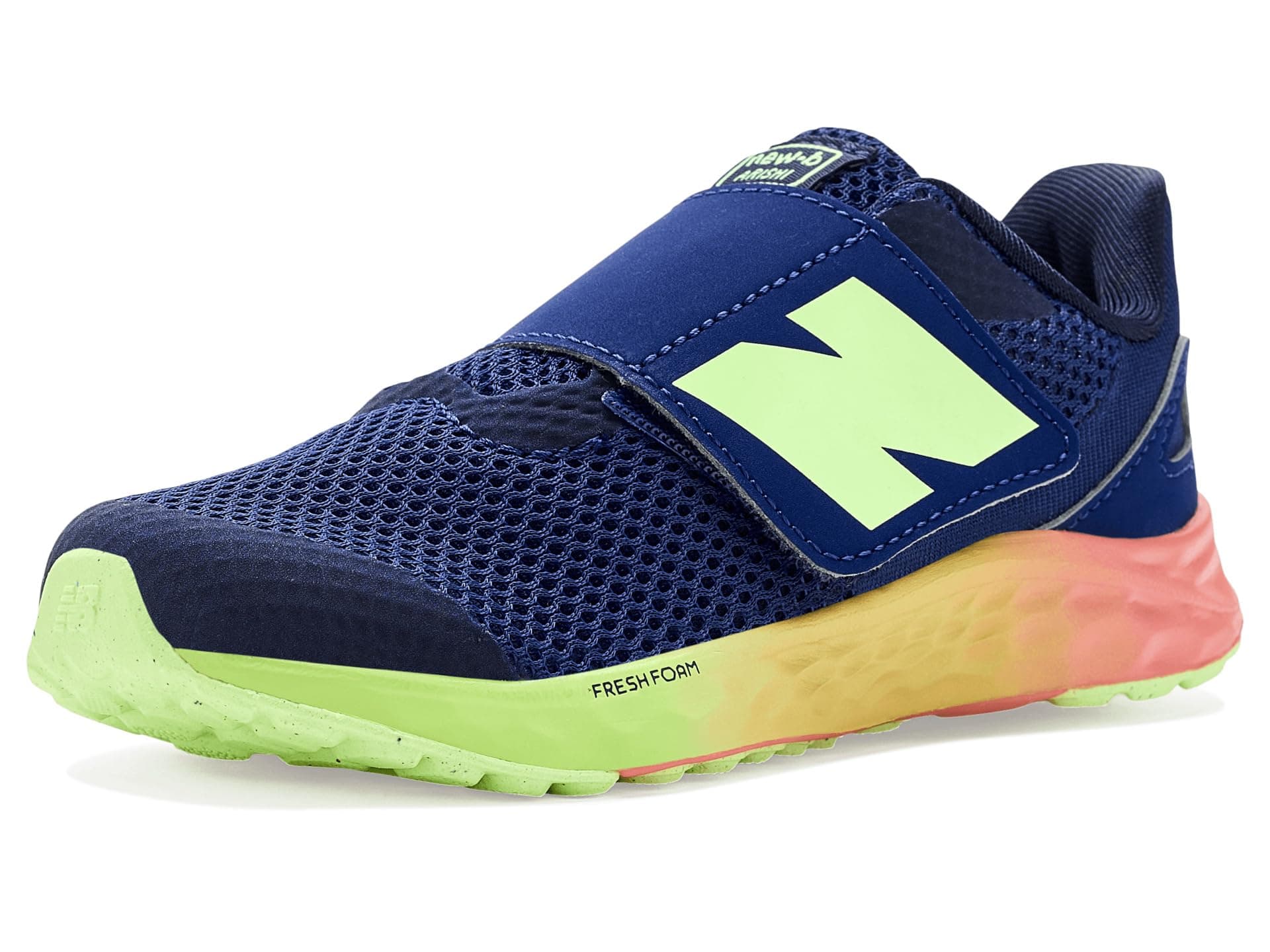 New Balance Kids Fresh Foam Arishi v4 Hook & Loop (Infant/Toddler) — cor Azul