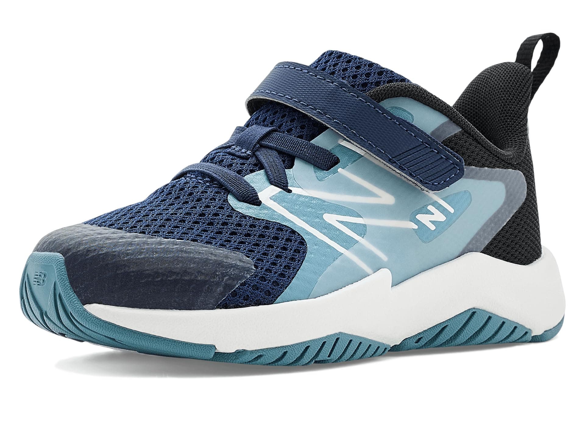 New Balance Kids Rave Run v2 (Infant/Toddler) — cor Marinho