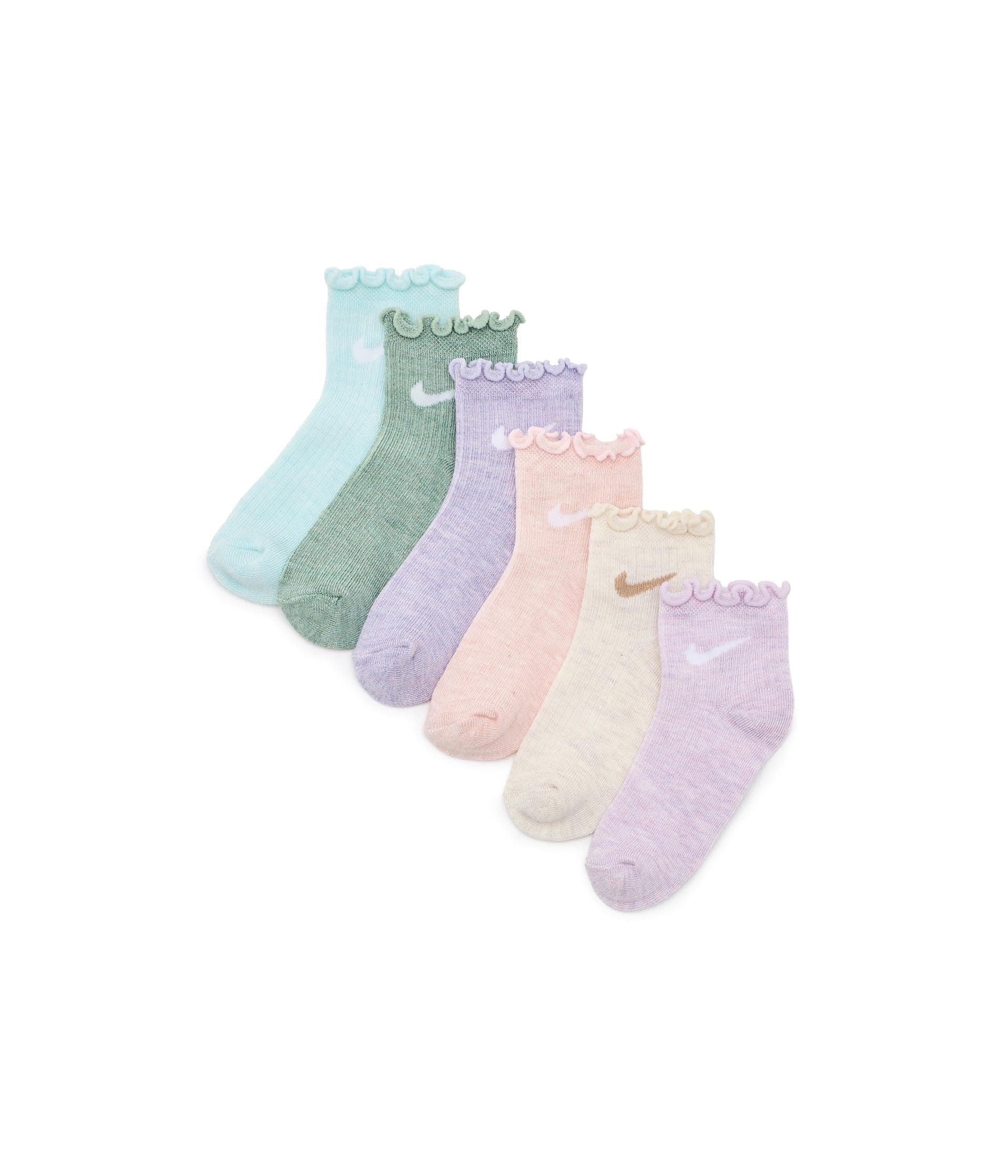 Nike Kids 6-pack Lettuce Ankle Sock (Toddler/Little Kid/Big Kid) — vista principal