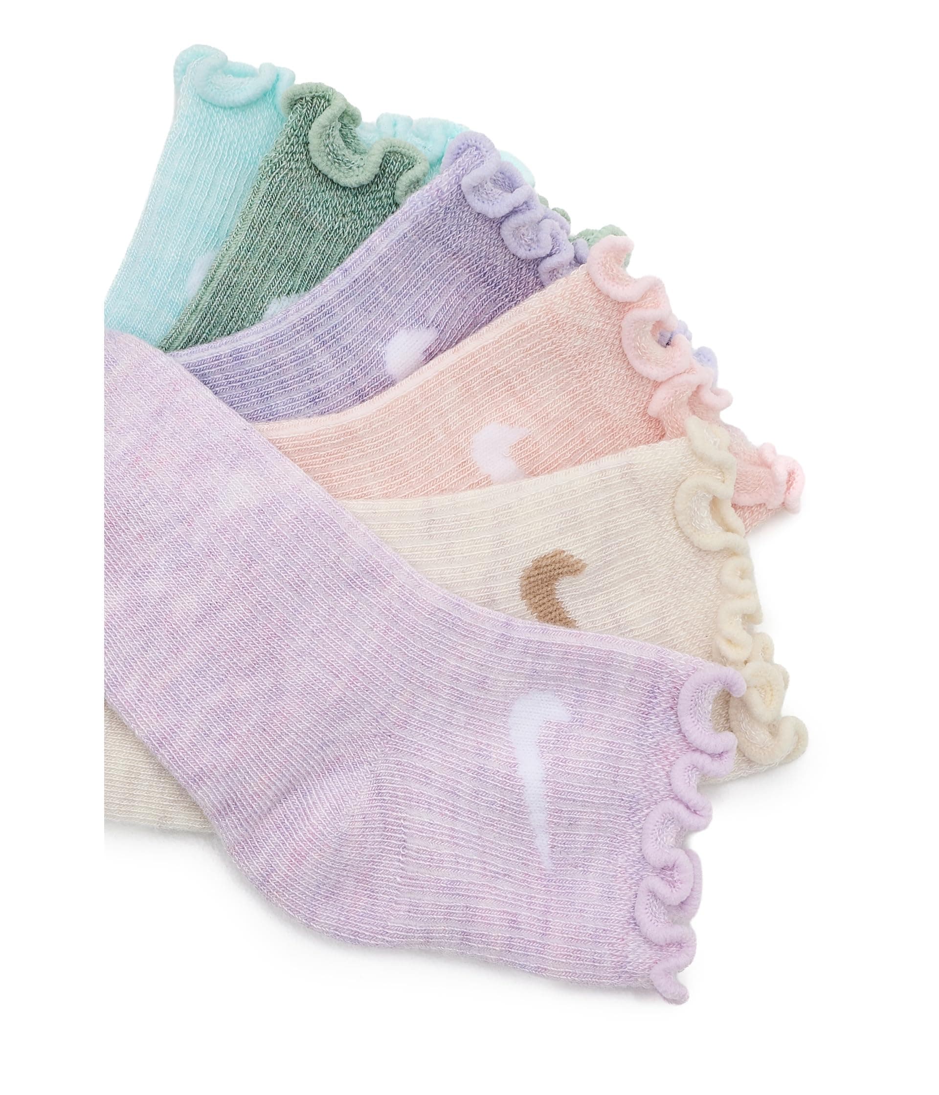 Nike Kids 6-pack Lettuce Ankle Sock (Toddler/Little Kid/Big Kid) — vista 1