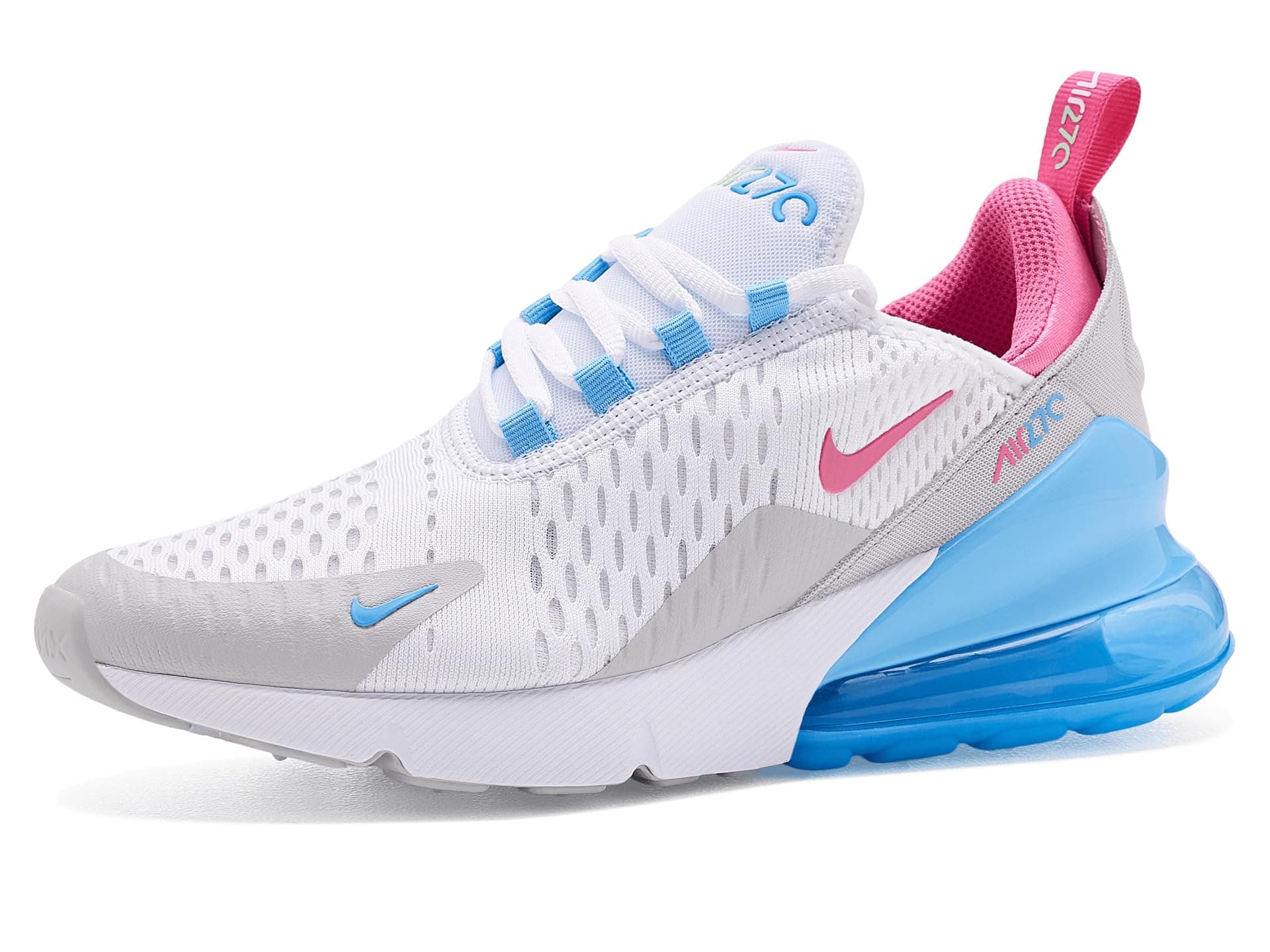 Nike Kids Air Max 270 (Big Kid) — cor Branco