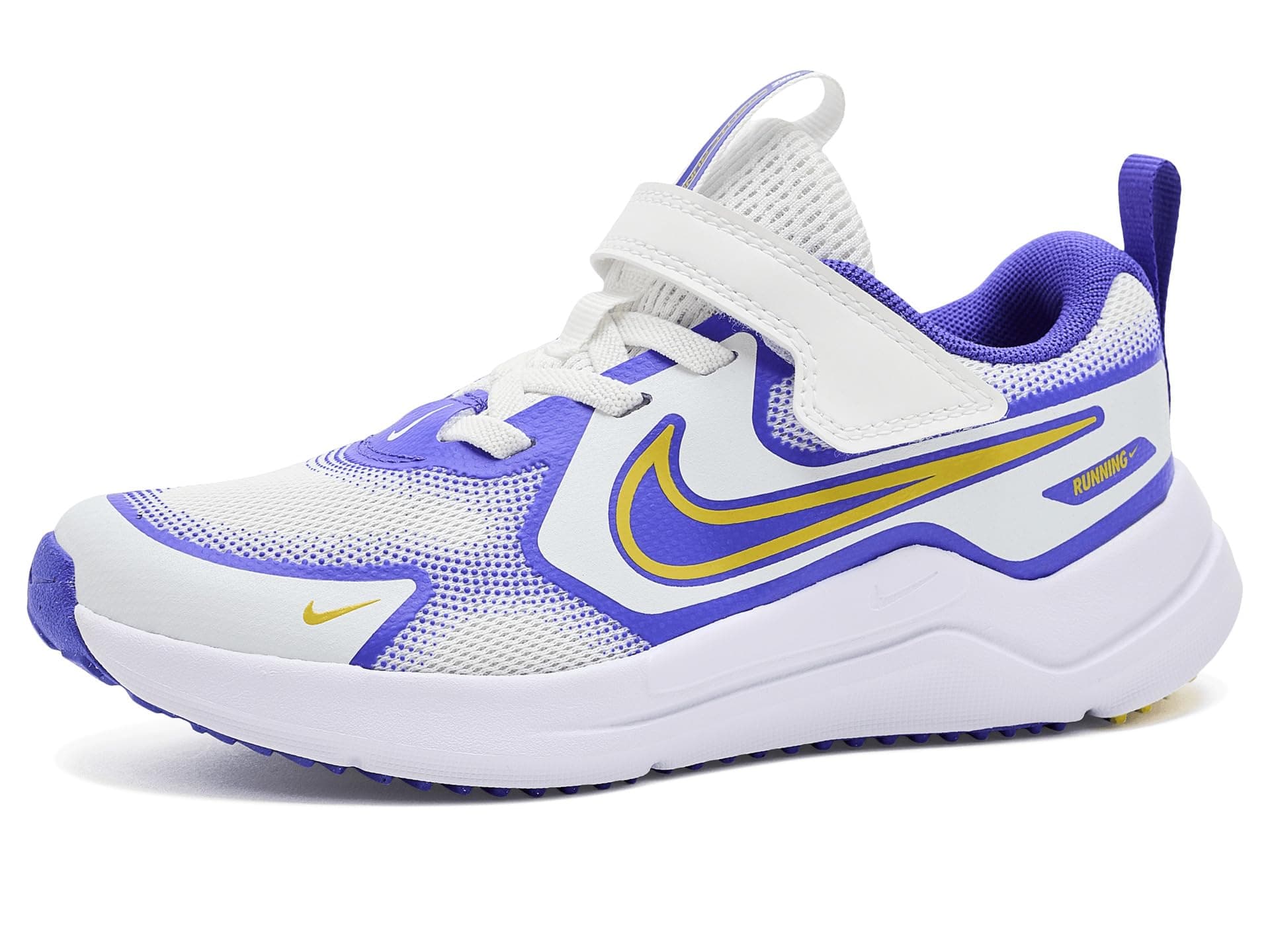 Nike Kids Cosmic Runner Swoosh (Little Kid) — cor Branco