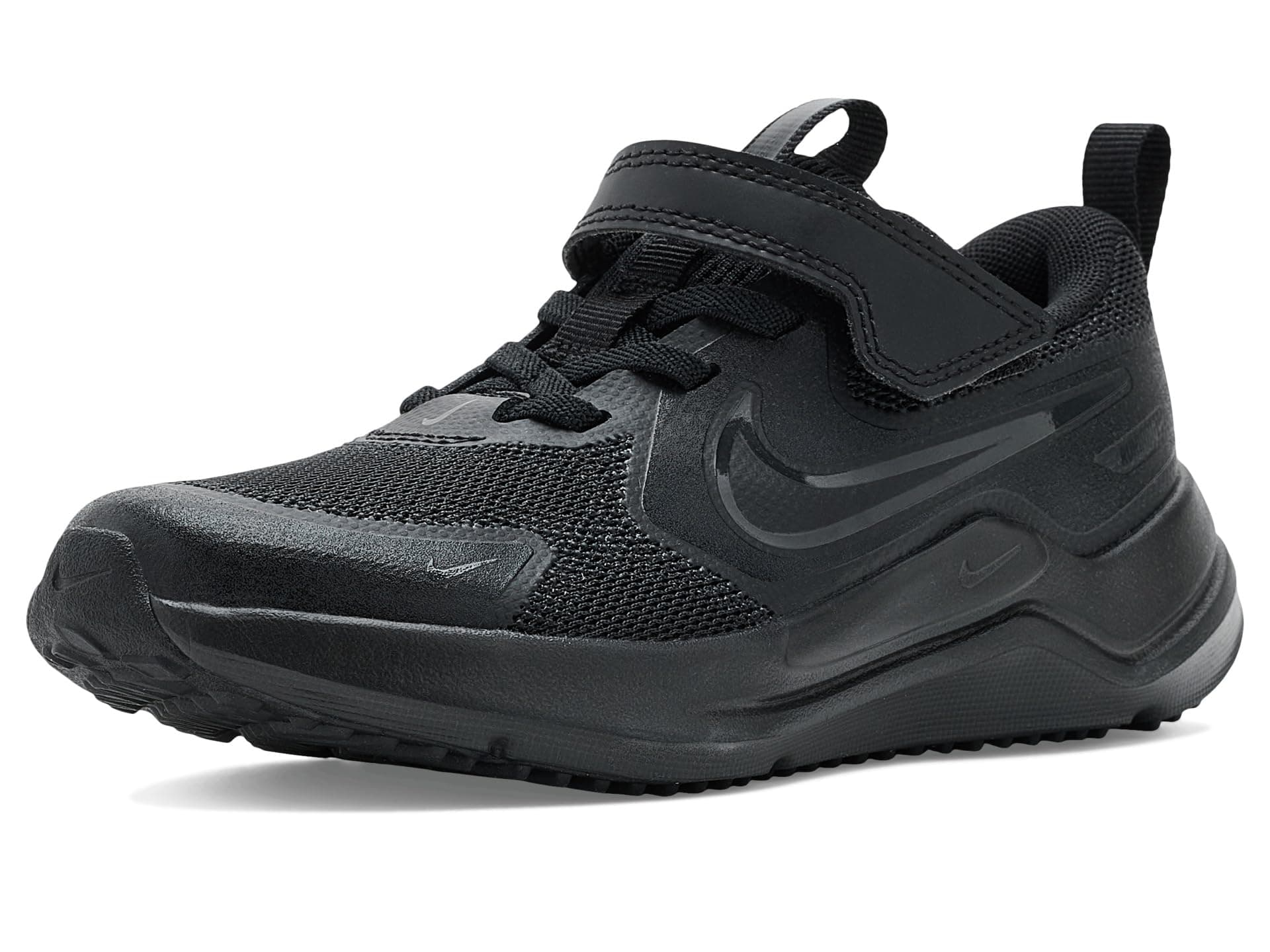 Nike Kids Cosmic Runner Swoosh (Little Kid) — cor Preto