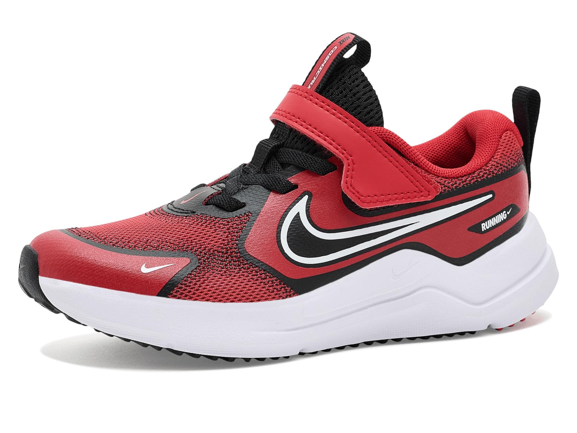 Nike Kids Cosmic Runner Swoosh (Little Kid) — cor Vermelho