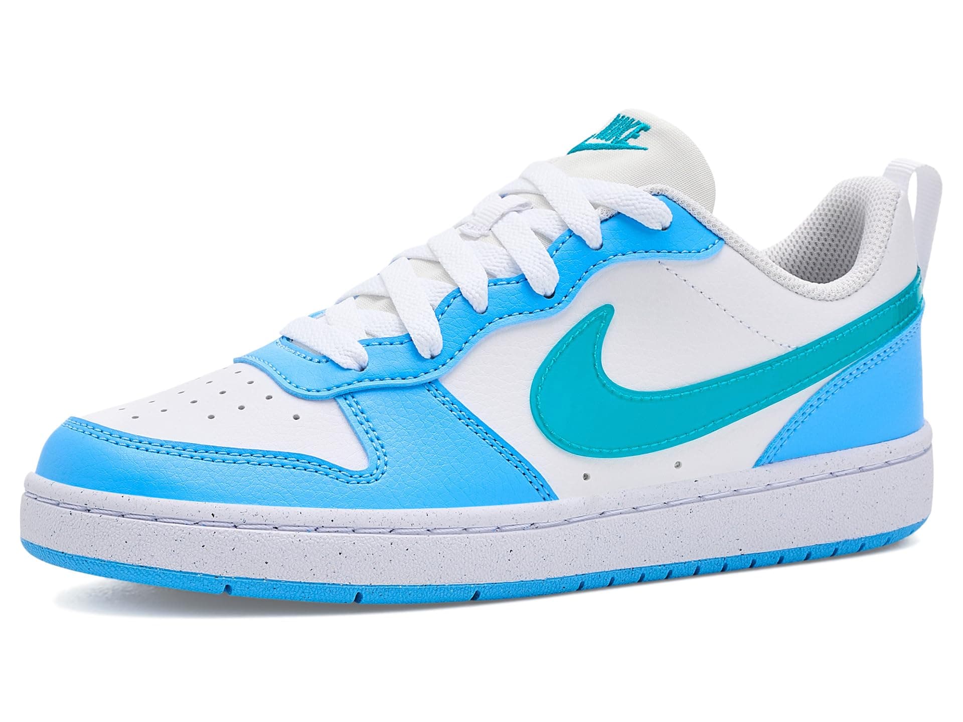 Nike Kids Court Borough Low (Big Kid) — cor Branco
