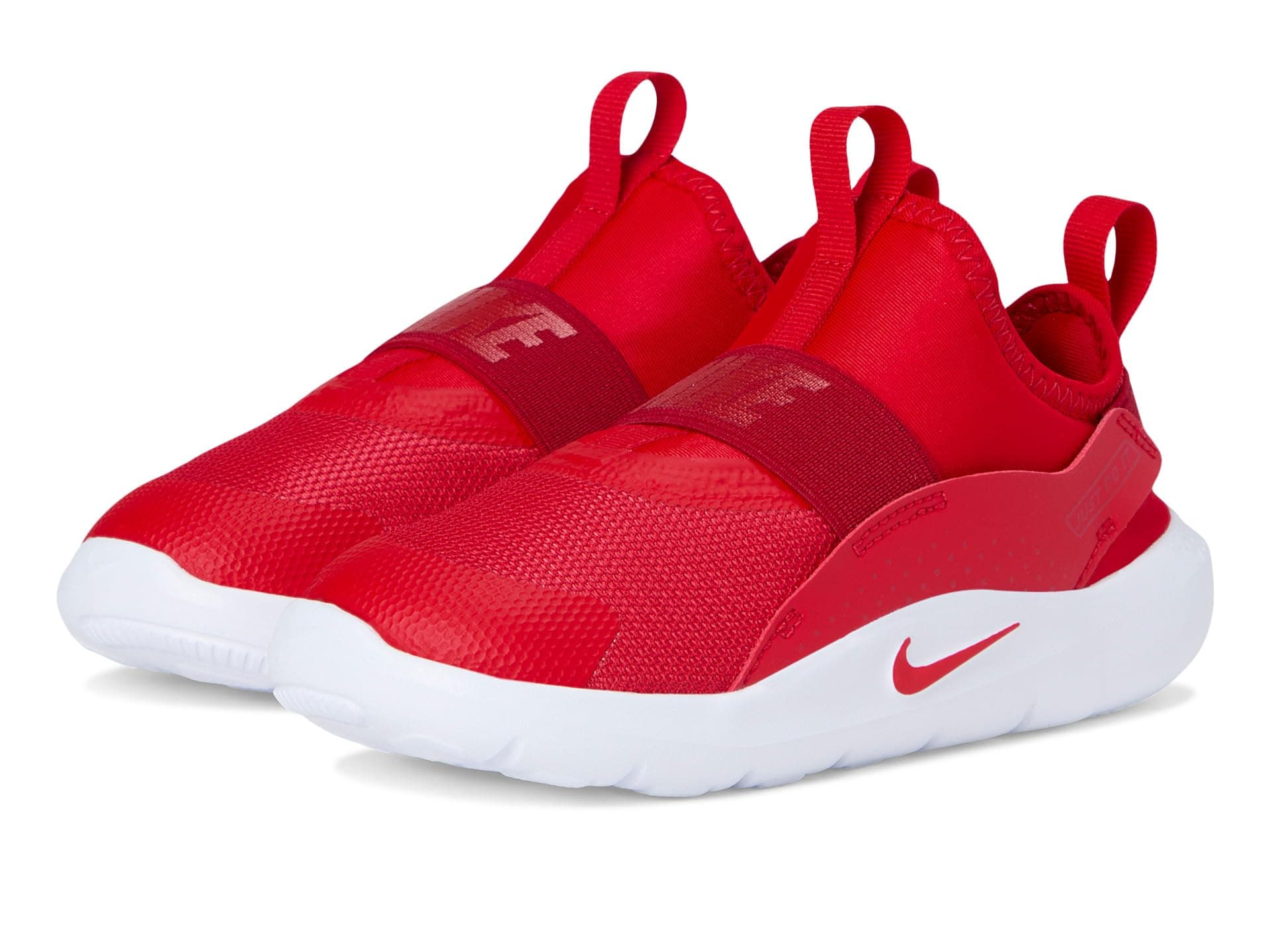 Nike Kids Flex Runner 4 (Infant/Toddler) — cor Vermelho
