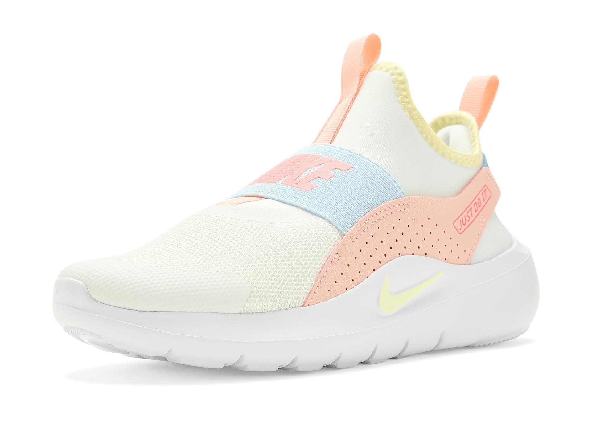 Nike Kids Flex Runner 4 (Little Kid) — cor Branco