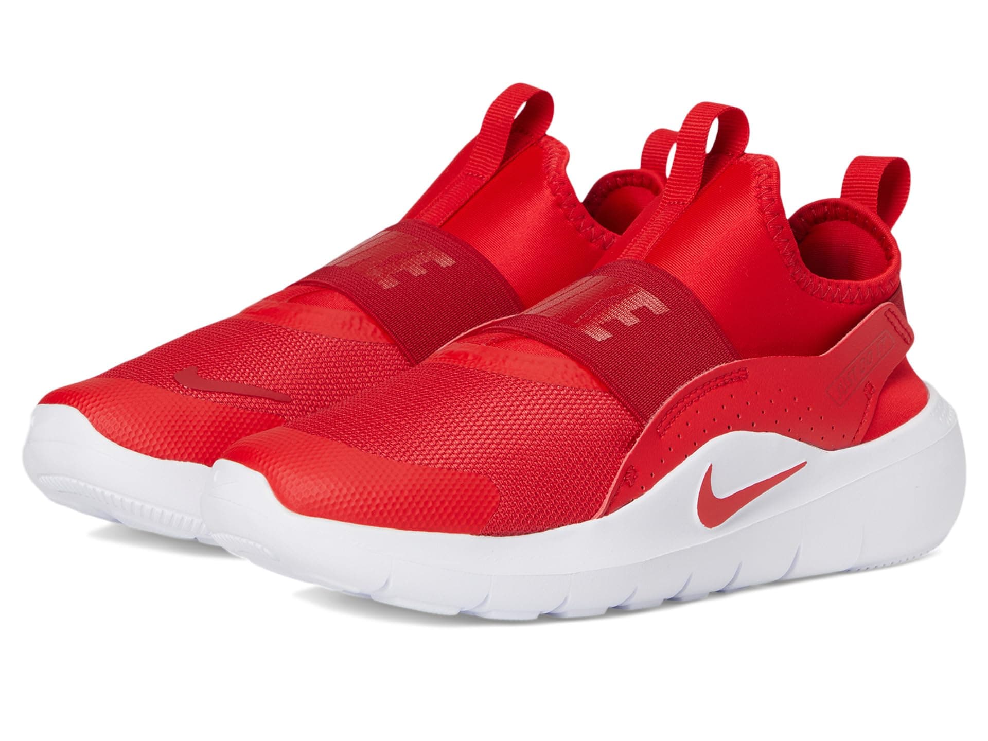 Nike Kids Flex Runner 4 (Little Kid) — cor Vermelho