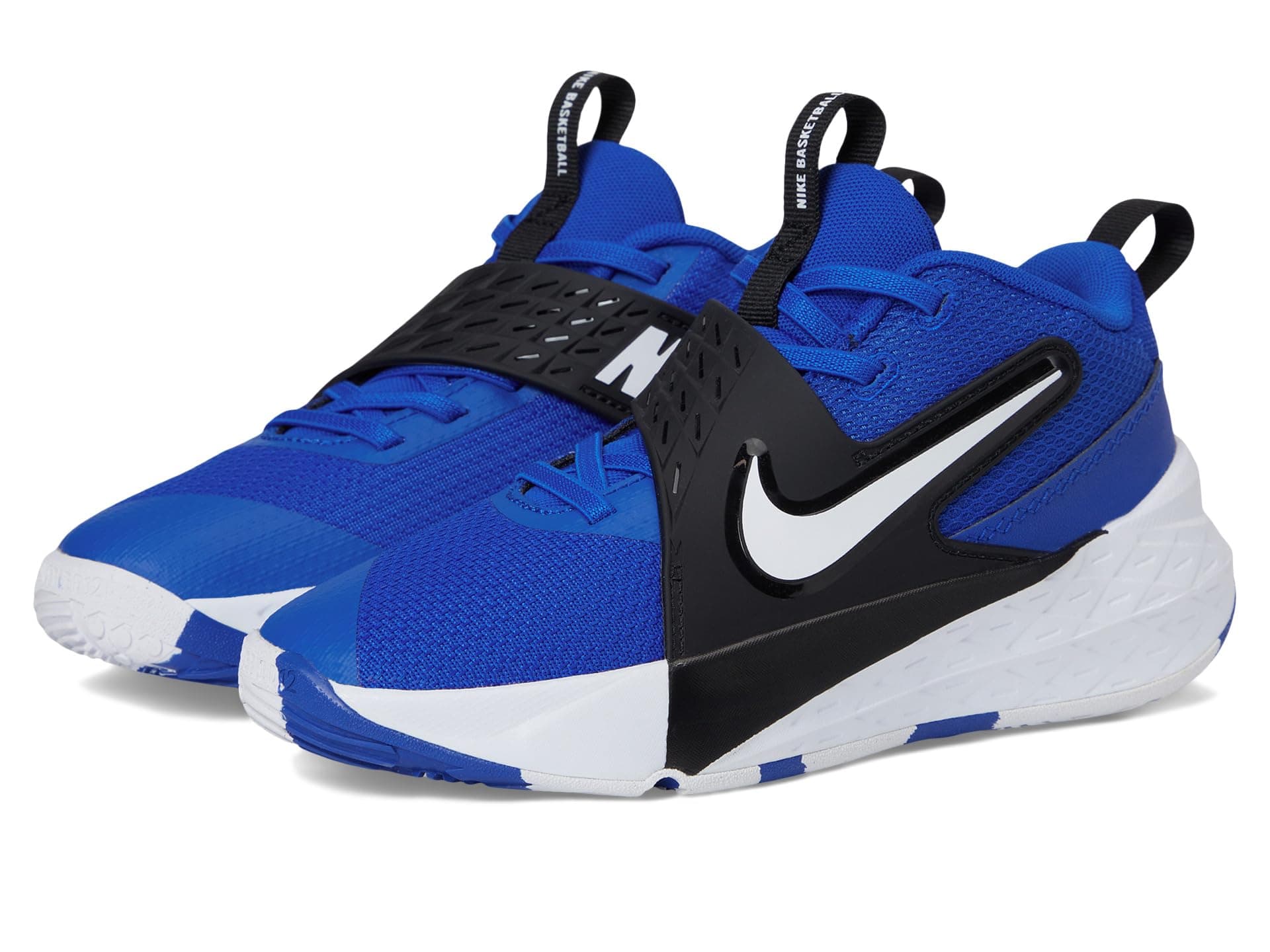 Nike Kids Team Hustle D 12 (Little Kid) — cor Azul