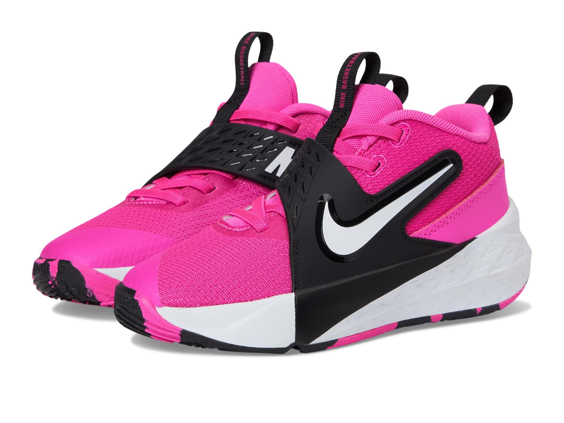 Nike Kids Team Hustle D 12 (Little Kid) — cor Pink