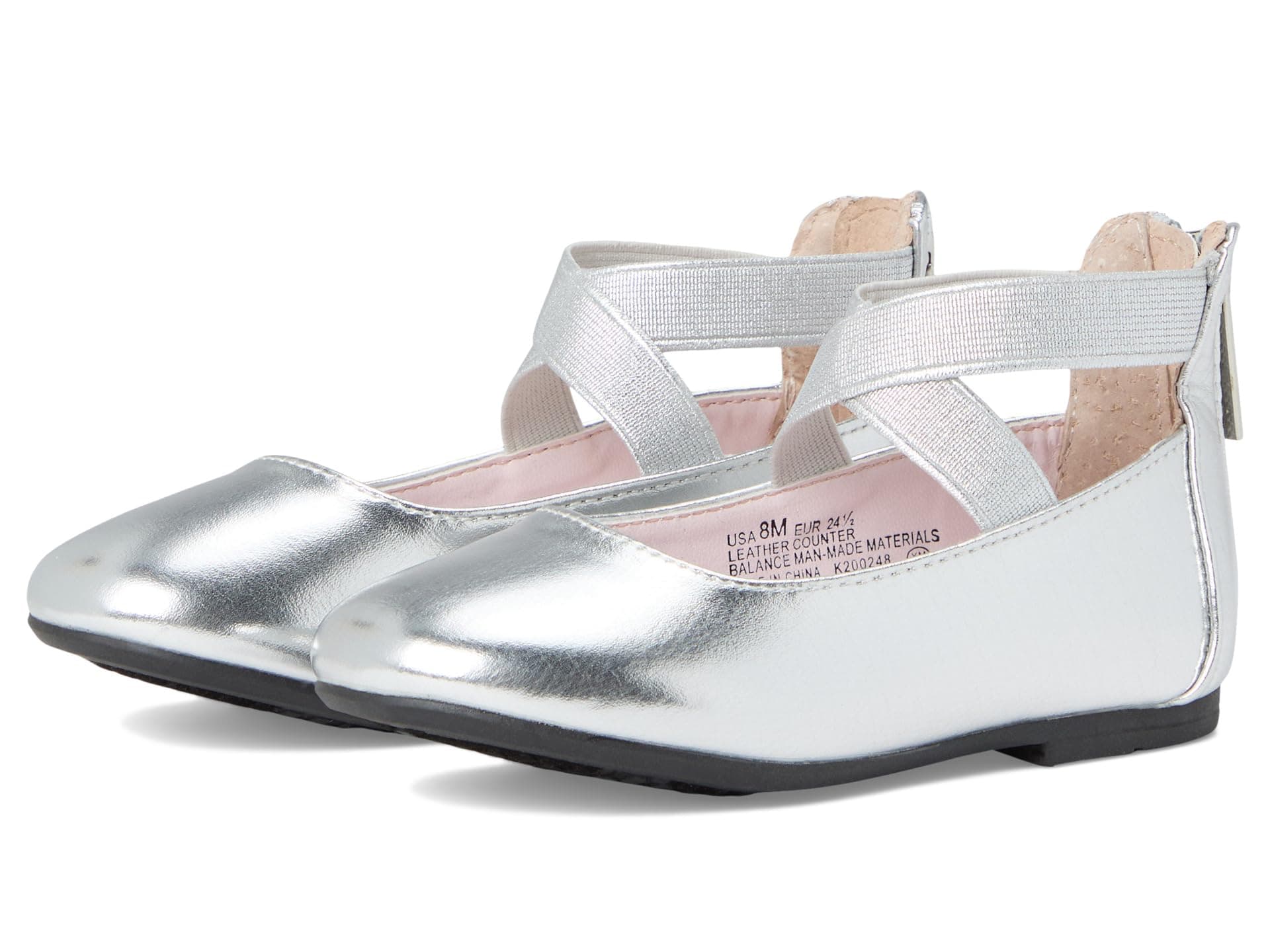 Nina Kids Marissa (Toddler/Little Kid/Big Kid) — cor Prata