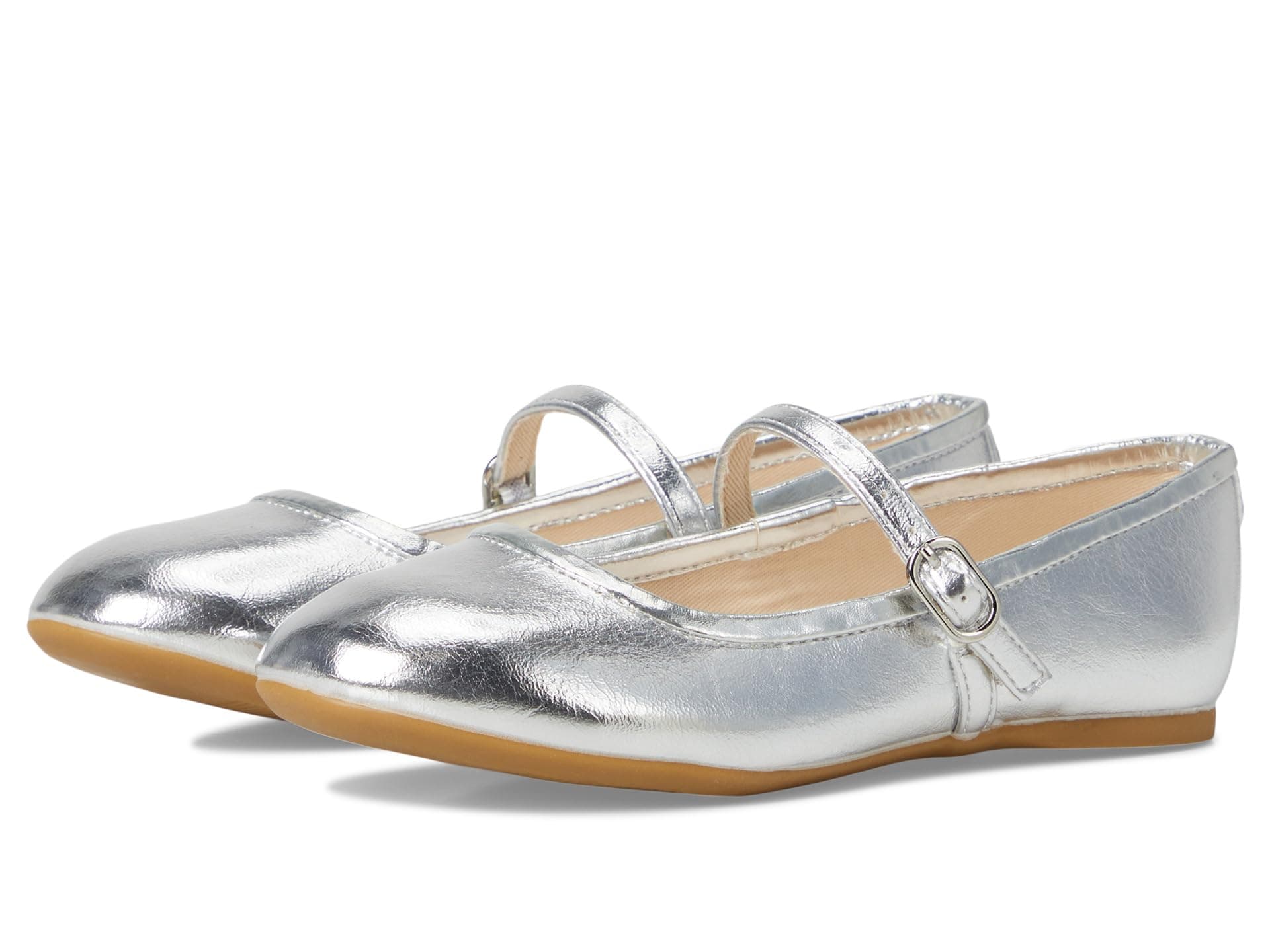 Nina Kids Nicola (Toddler/Little Kid/Big Kid) — cor Prata