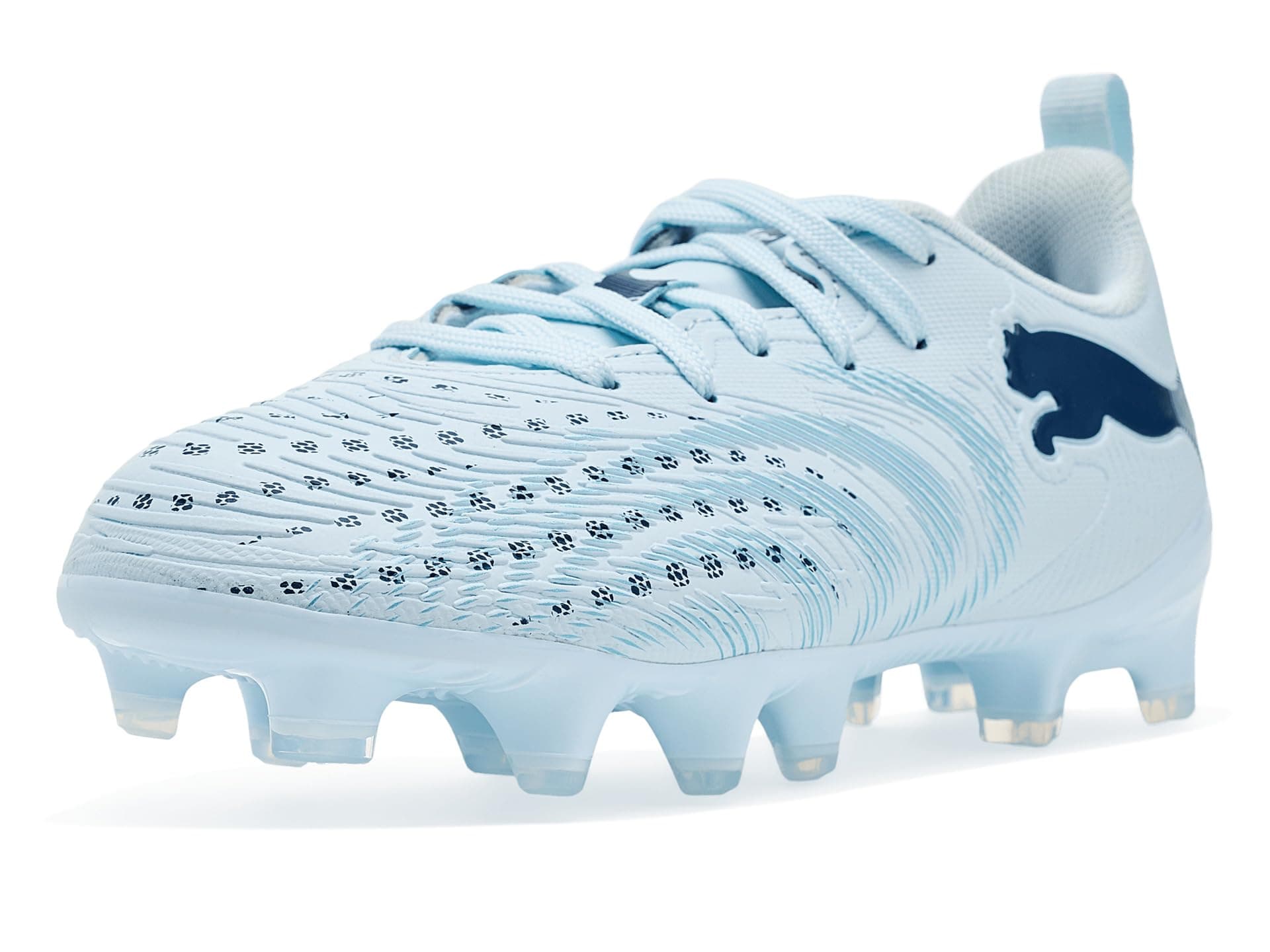 PUMA Kids Future 9 Play Firm/Artificial Ground Soccer Cleats (Little Kid/Big Kid) — cor Azul