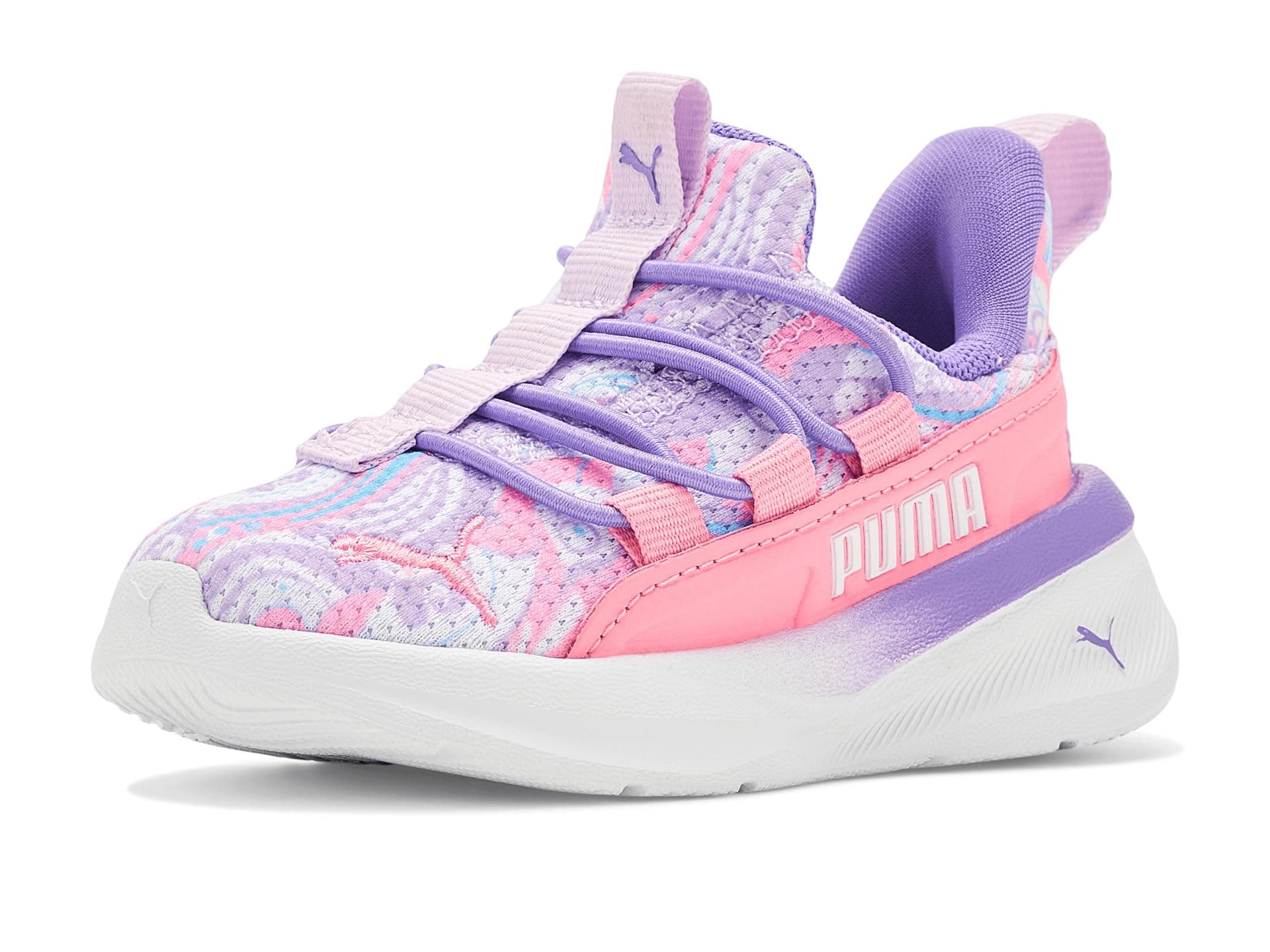 PUMA Kids Softride One4All Slip-On (Toddler) — cor Branco