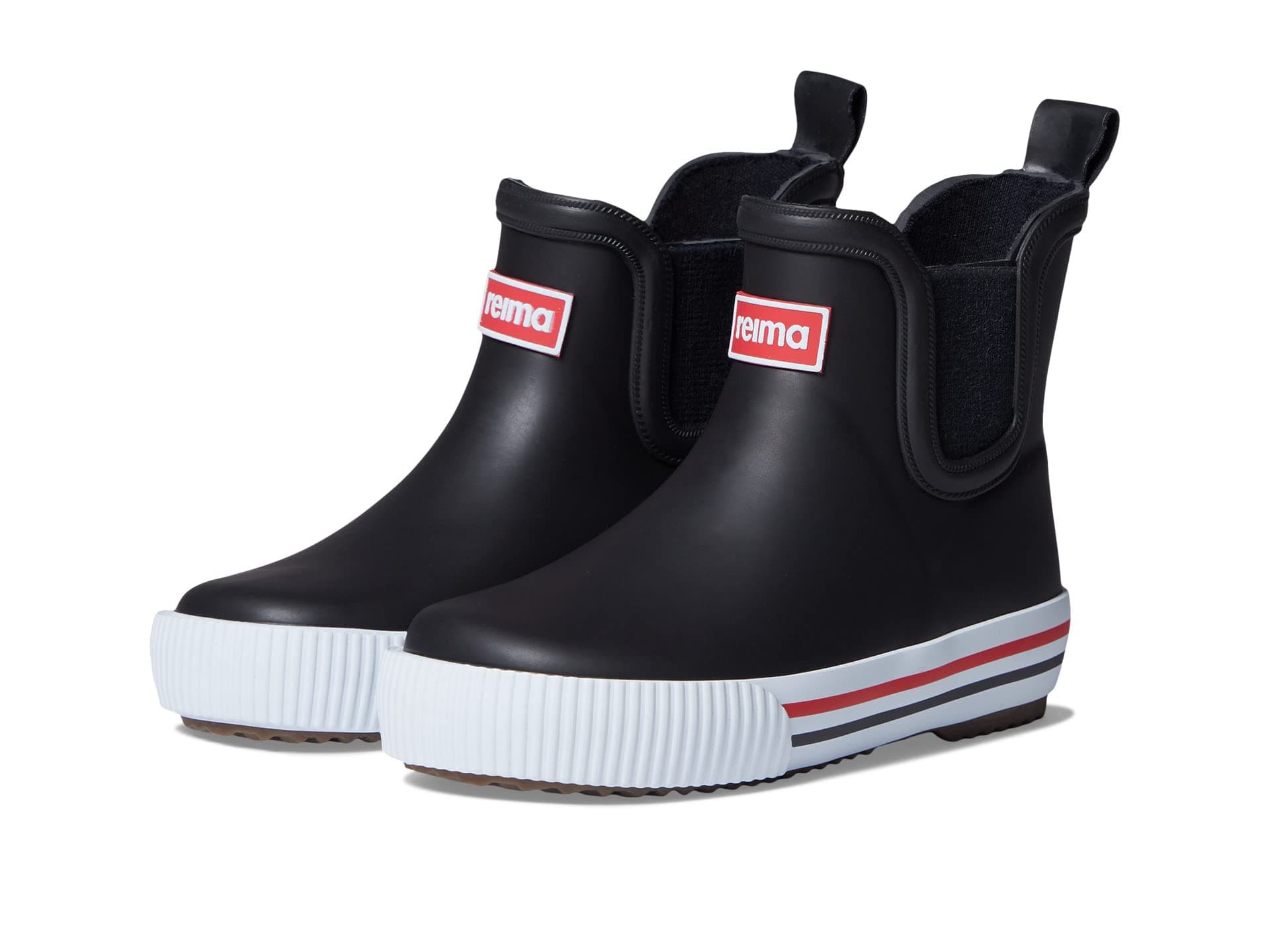 reima Waterproof Low Cut Rain Boots - Ankles (Toddler/Little Kid/Big Kid) — cor Preto
