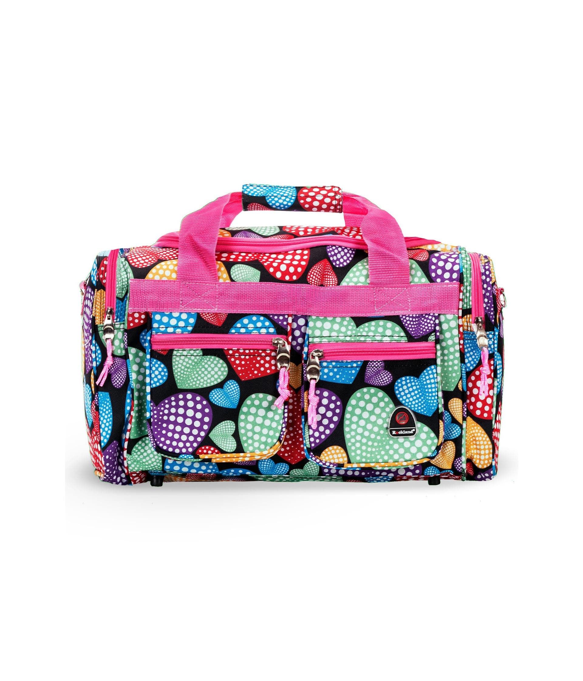 Rockland Duffel Bag — cor Rosa