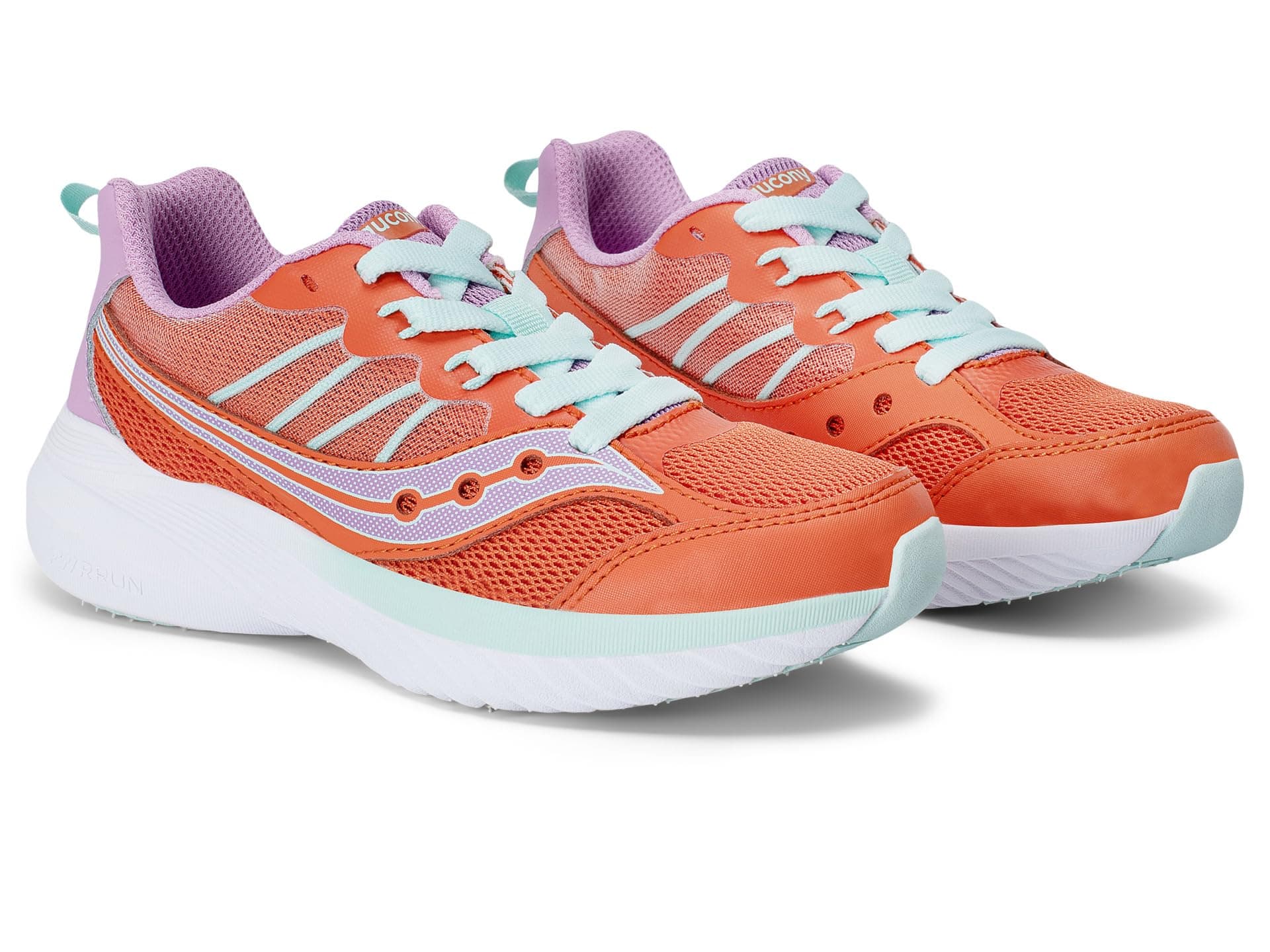 Saucony Kids Endorphin KDZ 2.0 (Little Kid/Big Kid) — cor Cinza