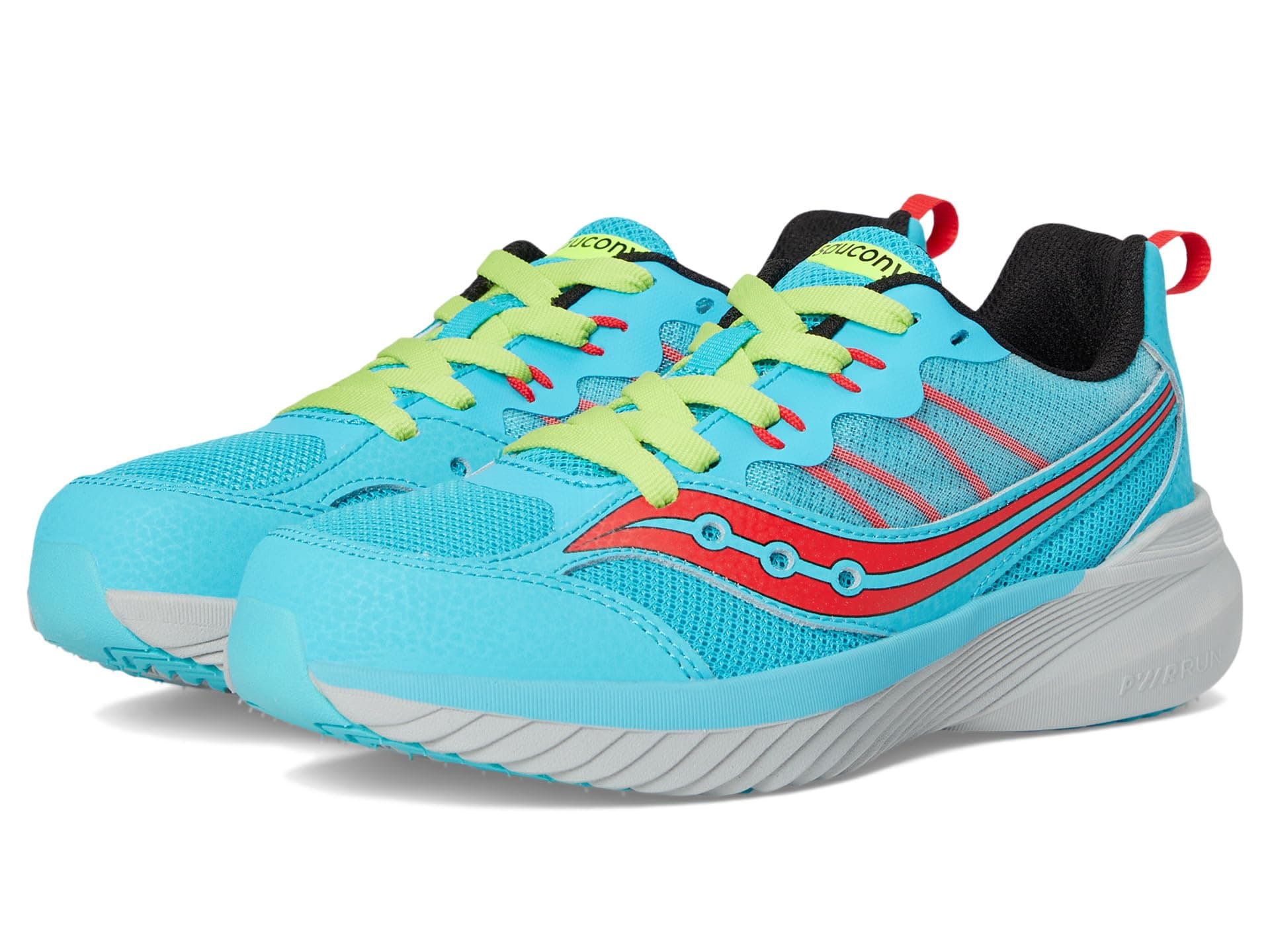 Saucony Kids Endorphin KDZ 2.0 (Little Kid/Big Kid) — cor Turquesa
