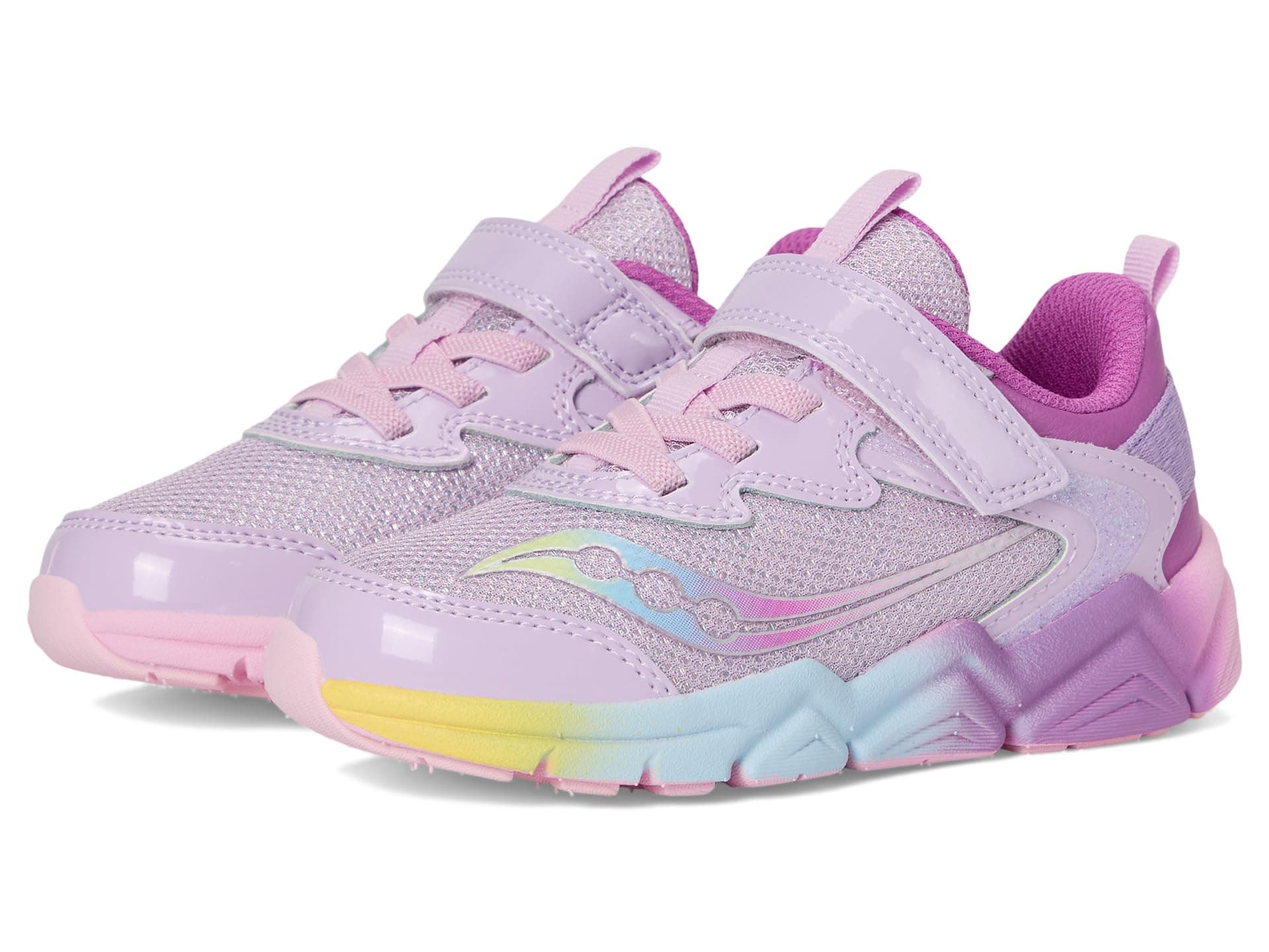 Saucony Kids Flash LE (Little Kid/Big Kid) — cor Lilas