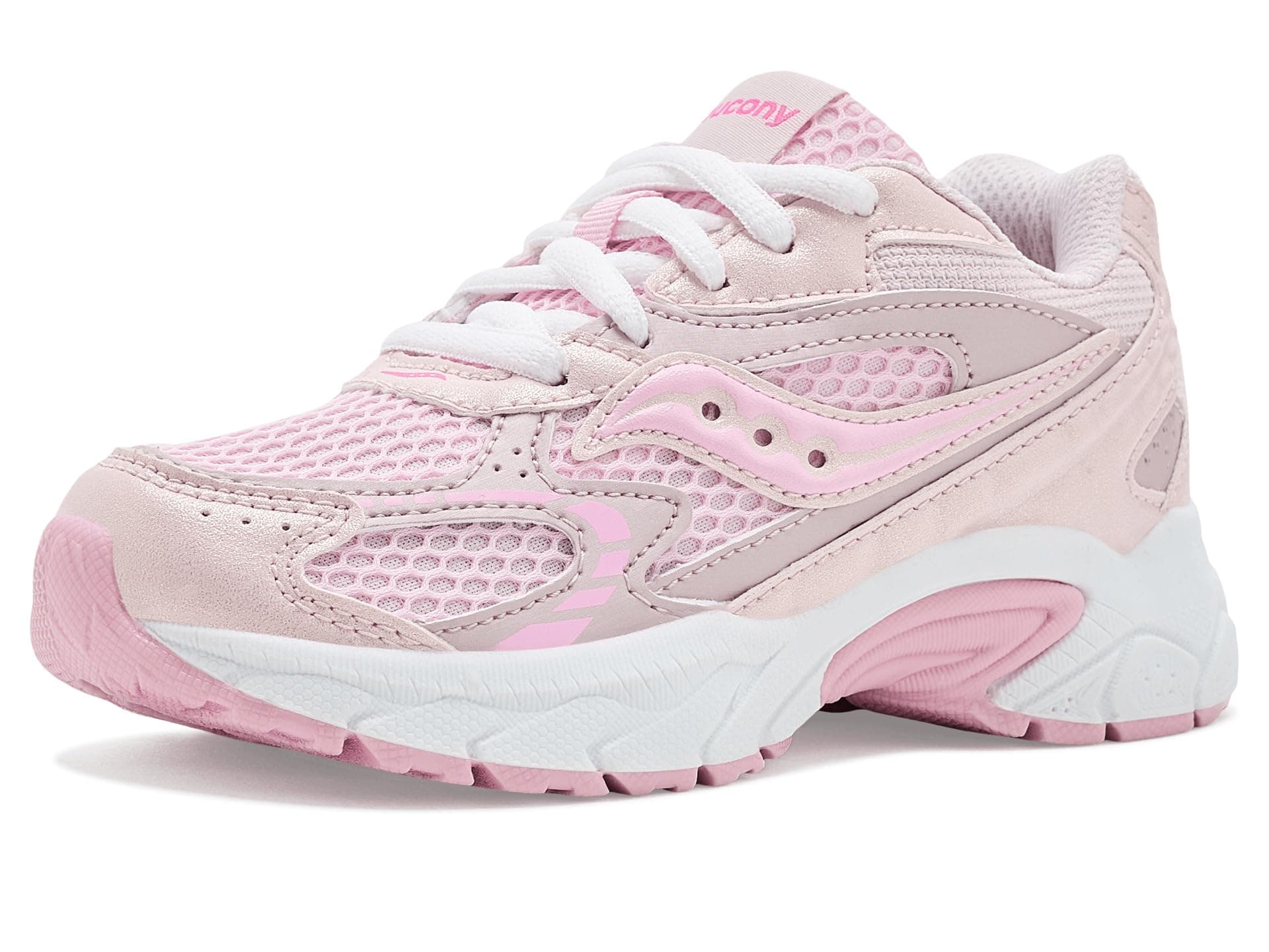 Saucony Kids Volt 1000 (Little Kid/Big Kid) — cor Pink
