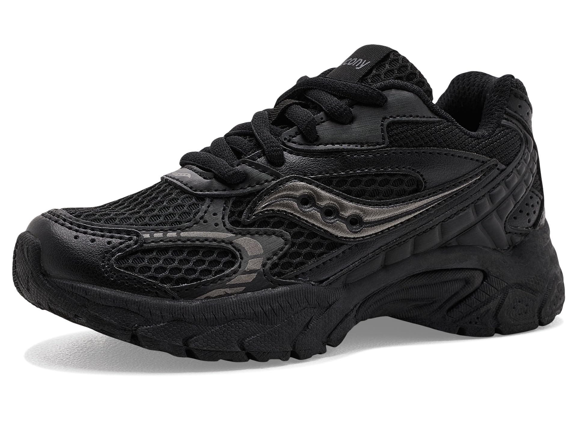 Saucony Kids Volt 1000 (Little Kid/Big Kid) — cor Preto