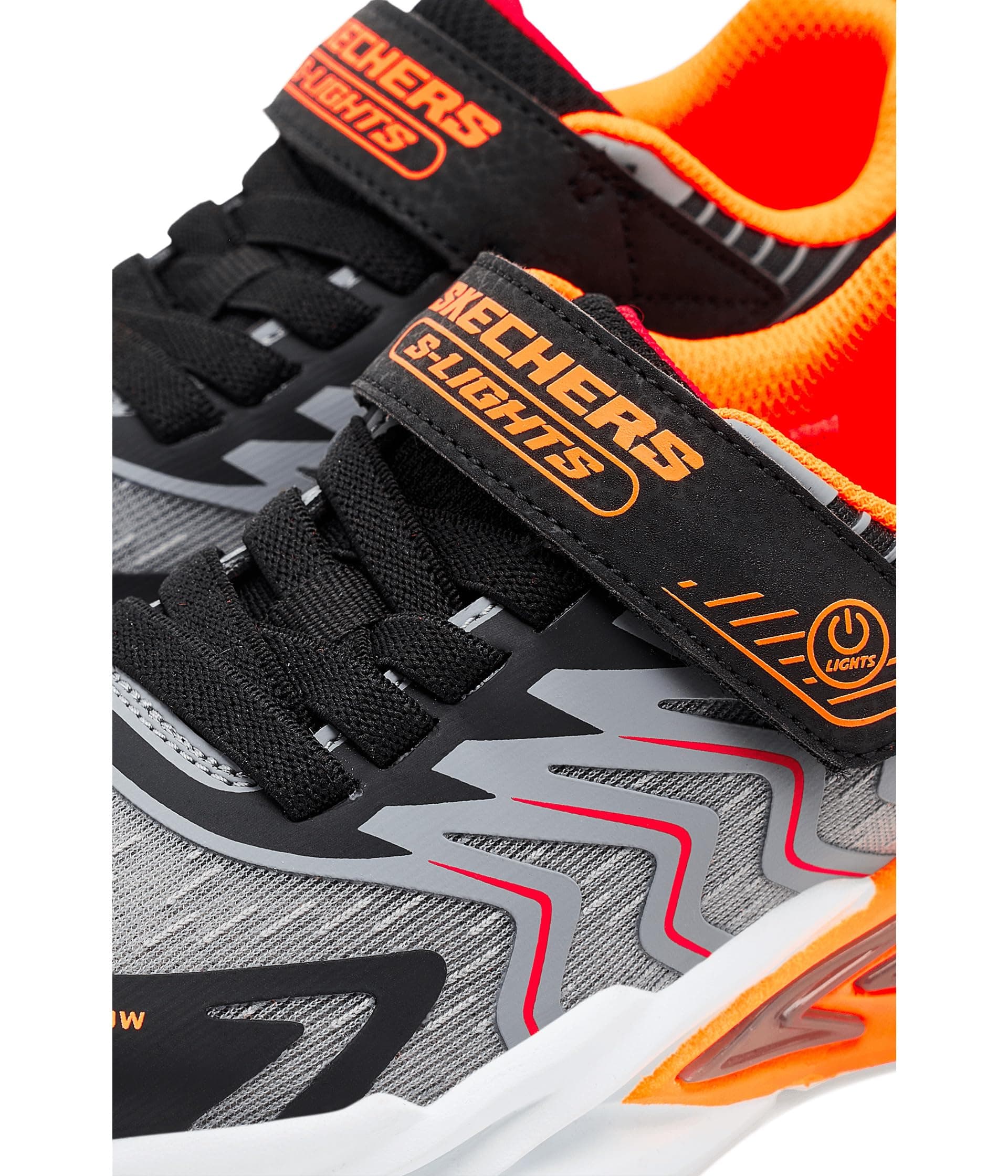 SKECHERS KIDS Flex-Glow Ultra 400141L (Little Kid/Big Kid) — vista 3
