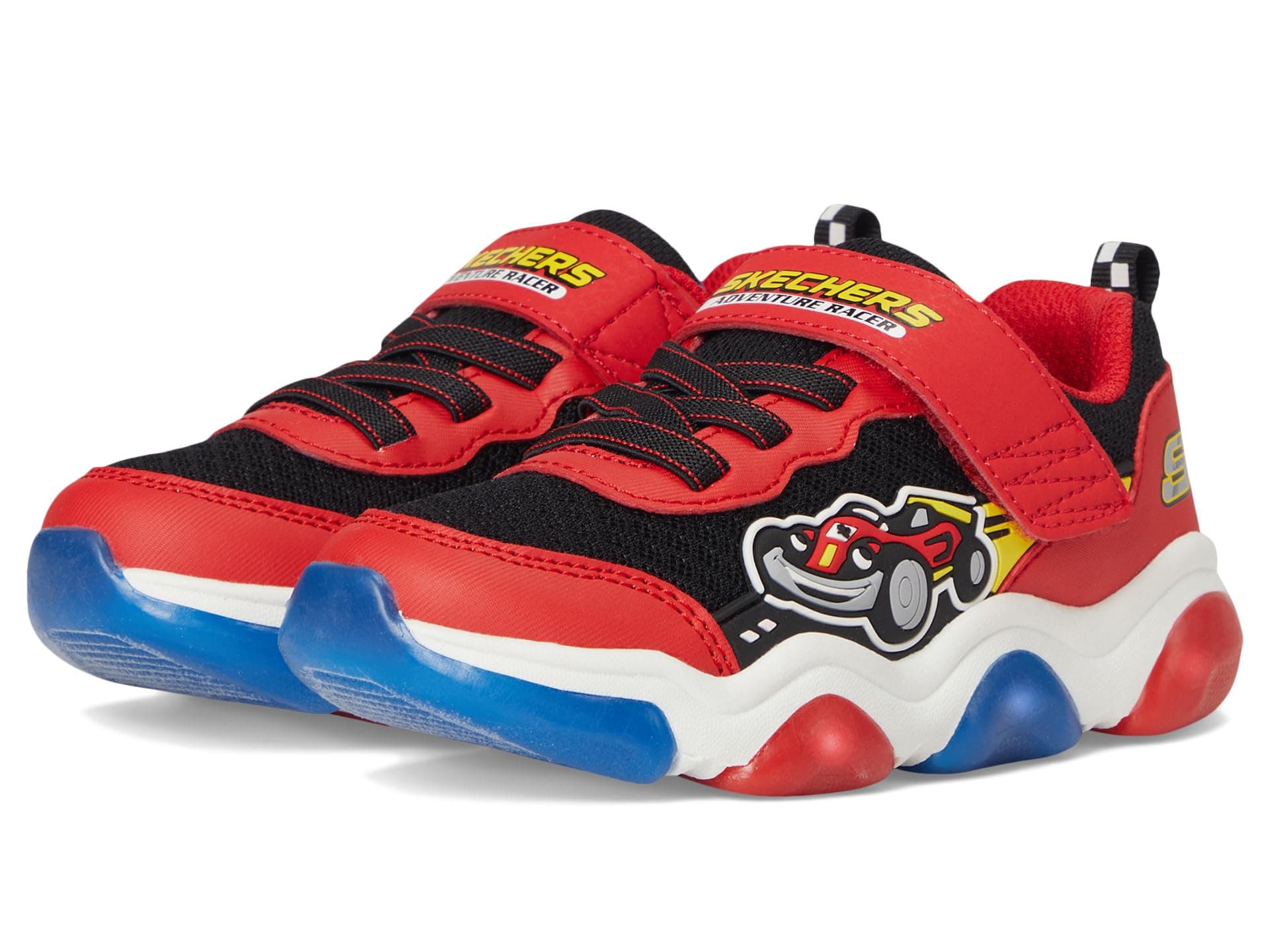 SKECHERS KIDS Mighty Glow 2.0 403501N (Toddler) — cor Vermelho