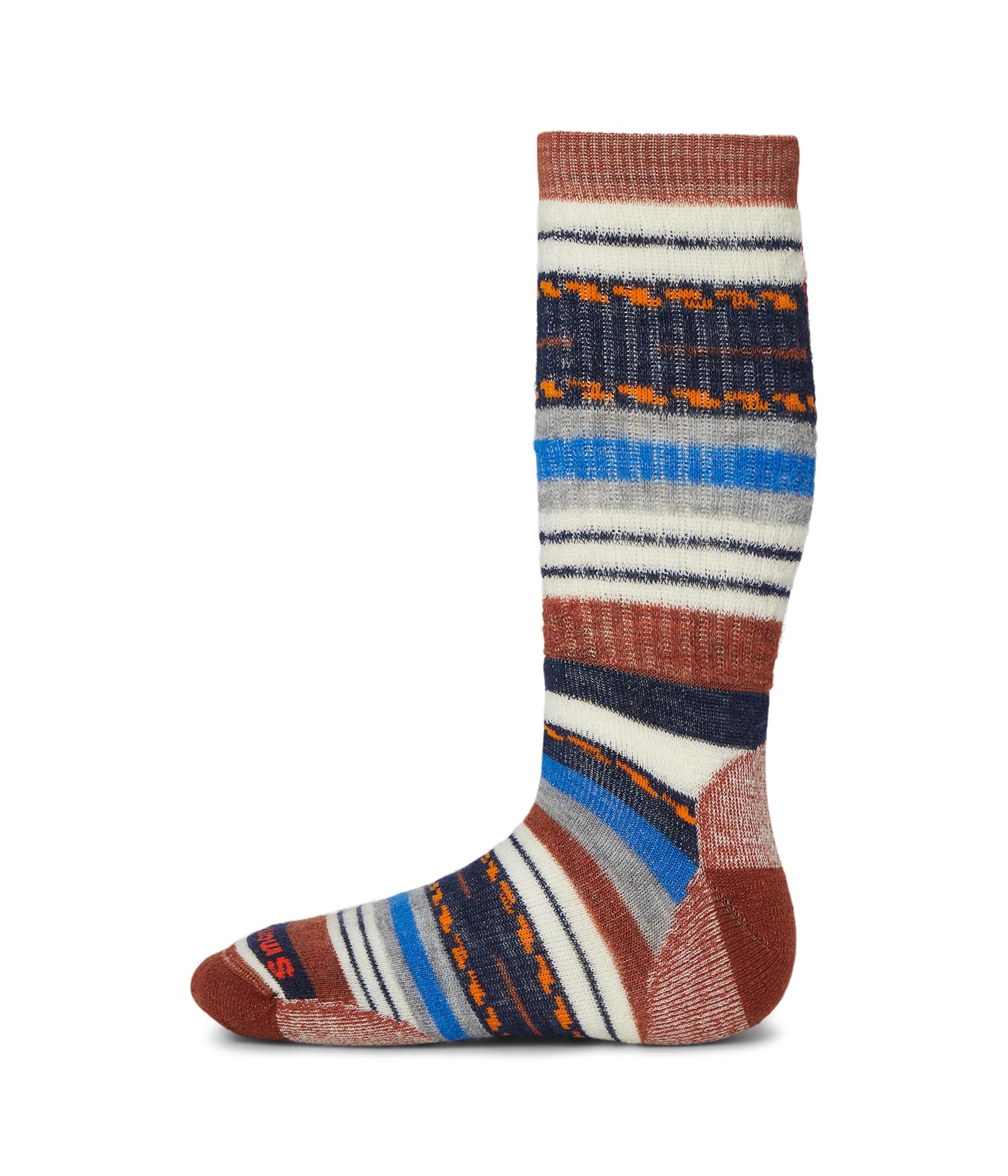 Smartwool Kids Hike Full Cushion Margarita Crew Socks (Toddler/Little Kid/Big Kid) — cor Vermelho