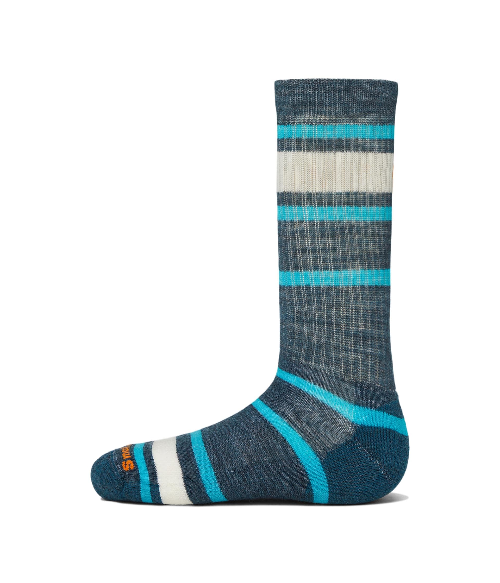 Smartwool Kids Hike Light Cushion Striped Crew Socks (Toddler/Little Kid/Big Kid) — vista principal