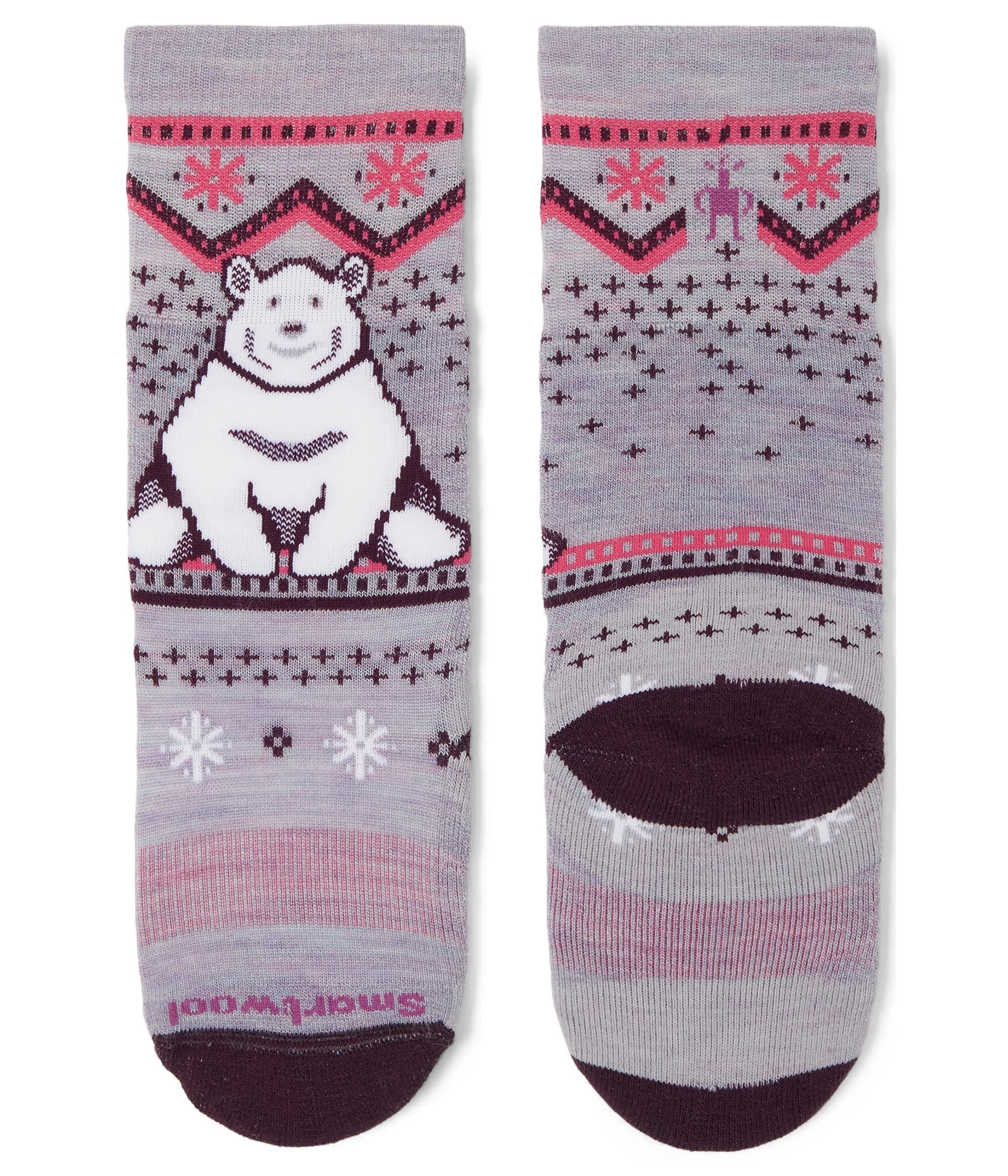 Smartwool Kids Wintersport Full Cushion Polar Bear Pattern Over-the-Calf Socks (Toddler/Little Kid/Big Kid) — vista principal