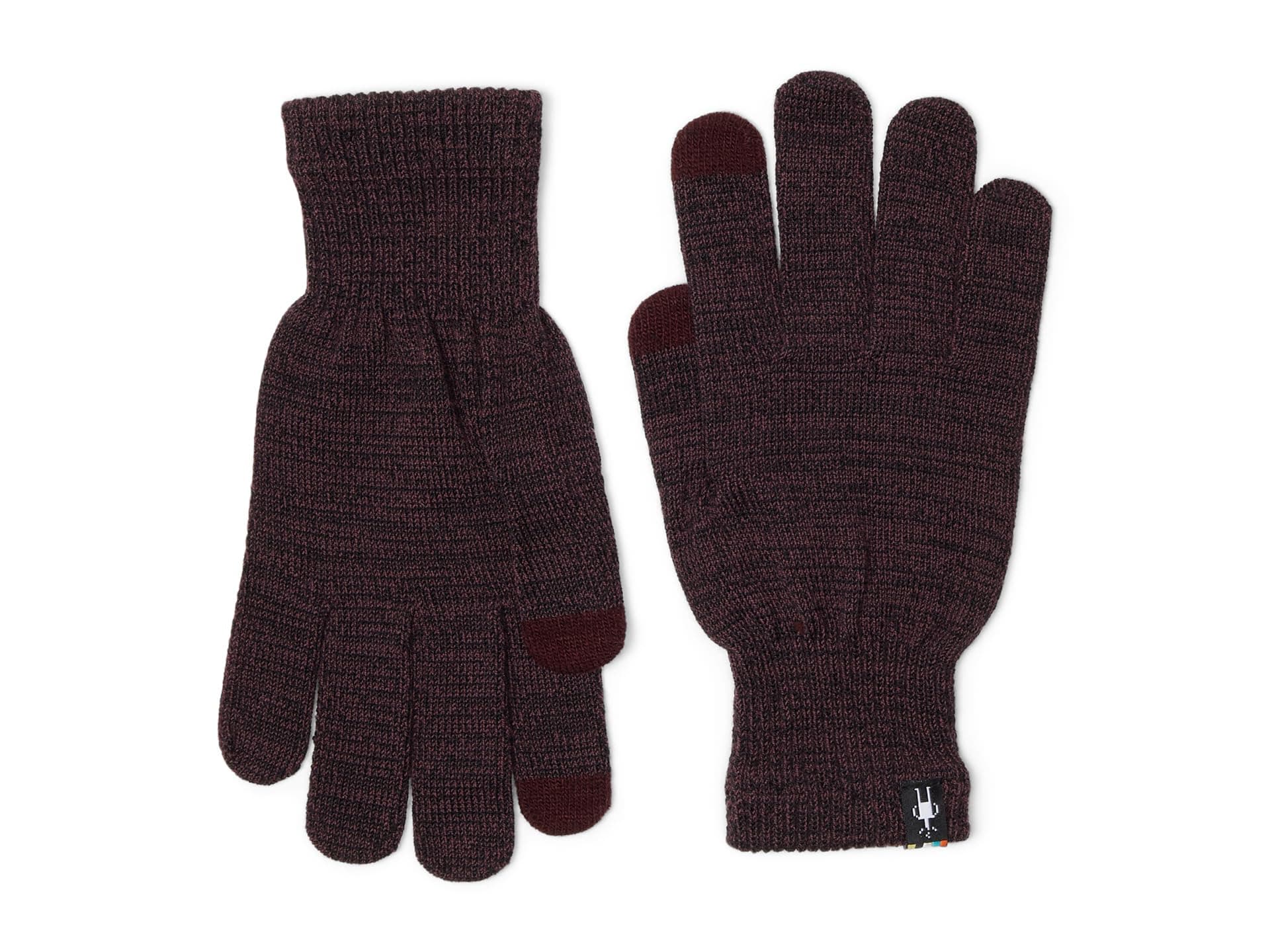 Smartwool Merino Liner Gloves — cor Marrom