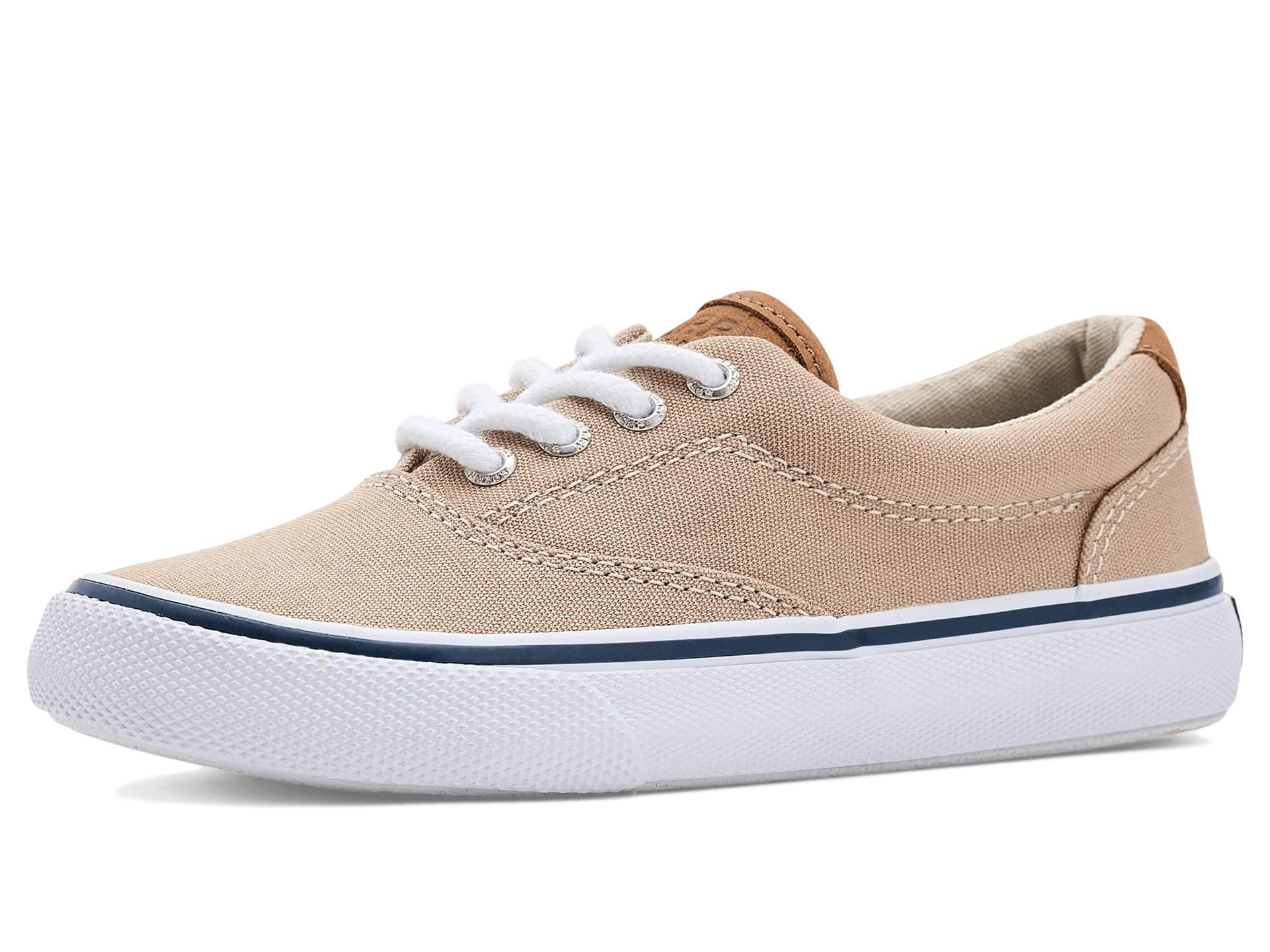 Sperry Kids Cvo Striper II (Little Kid/Big Kid) — cor Off-white