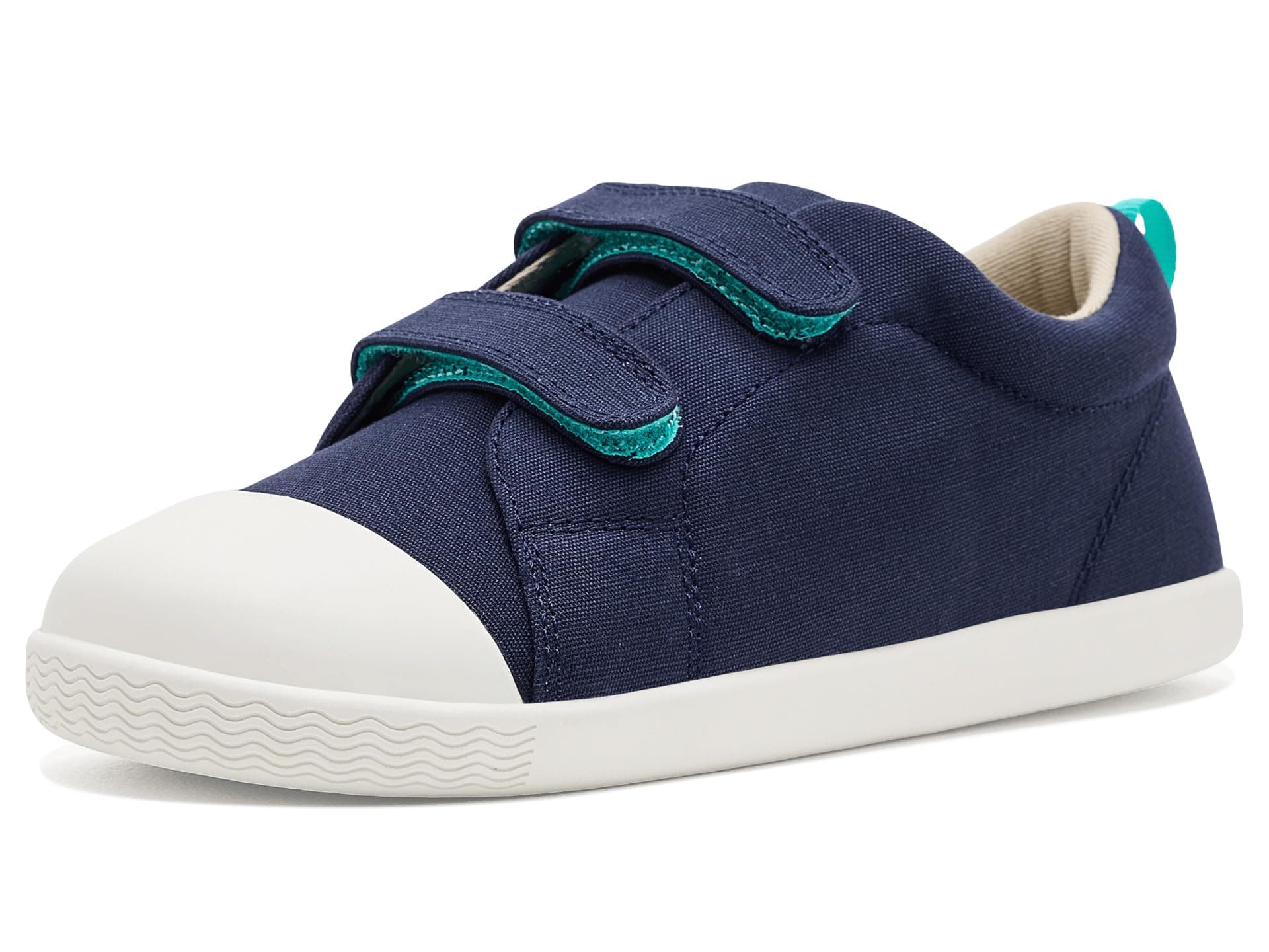 Ten Little Kids Eco Canvas Sneakers (Toddler/Little Kid) — cor Marinho