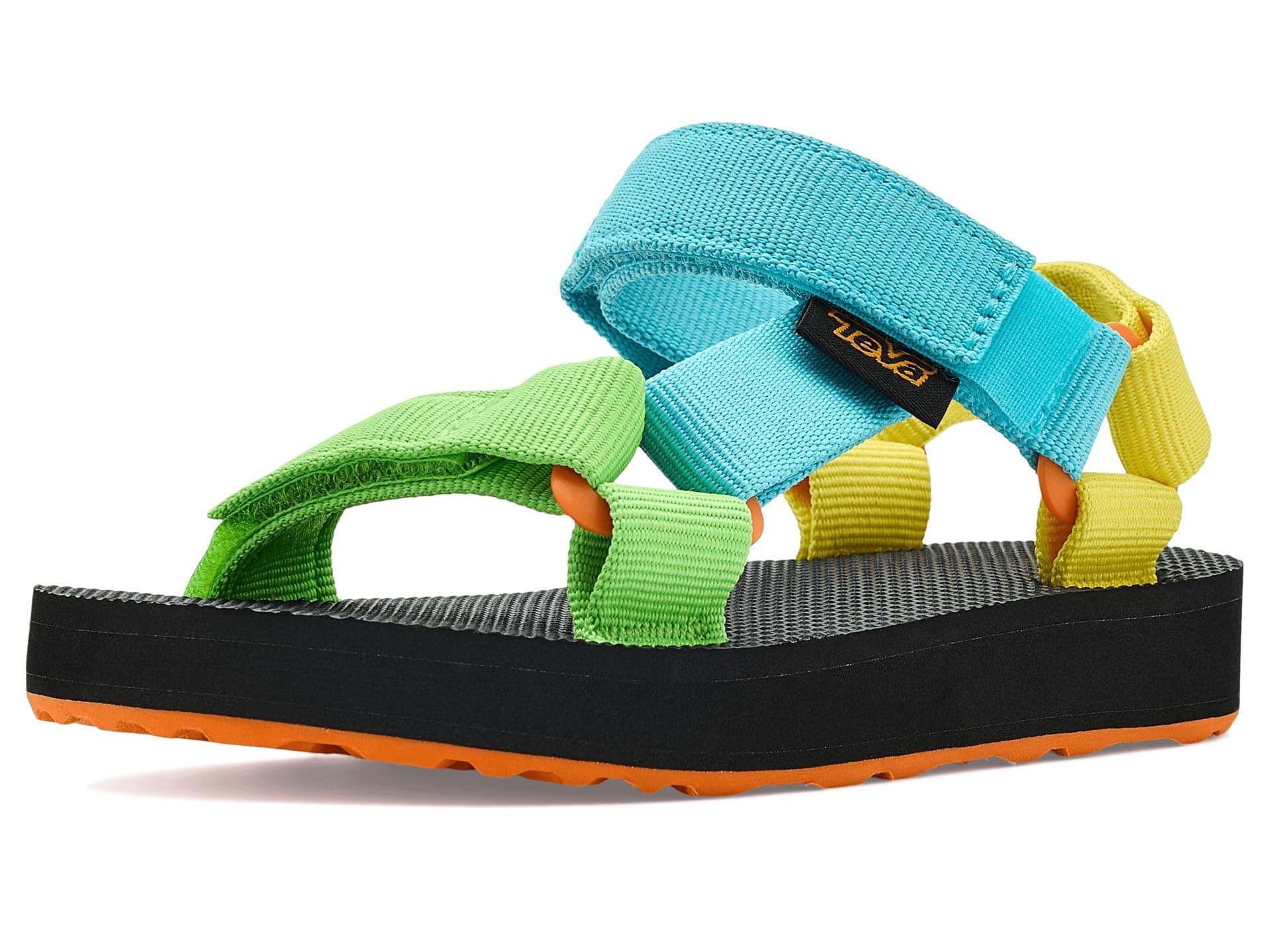 Teva Kids Original Universal (Toddler/Little Kid/Big Kid) — cor Preto