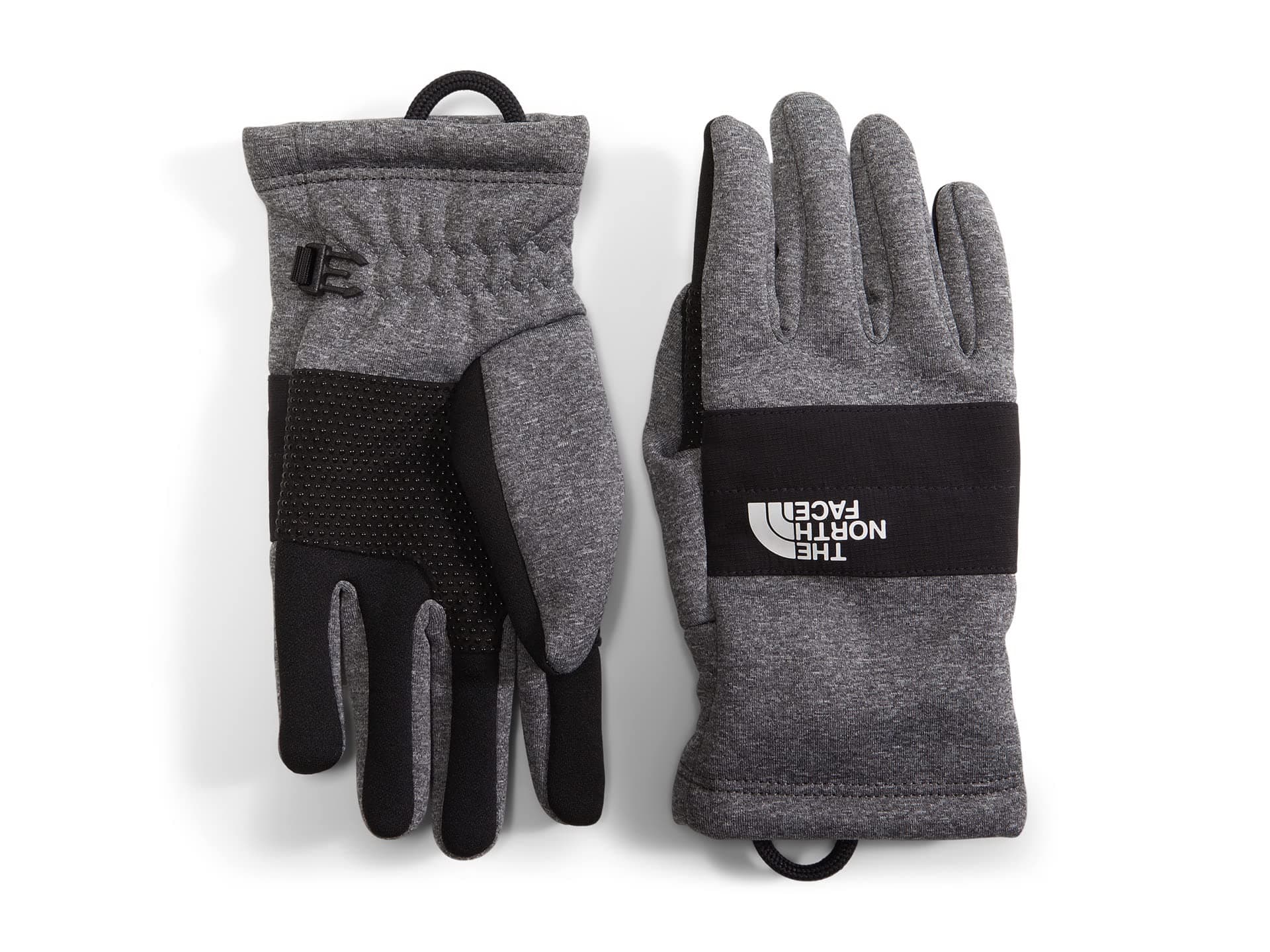 The North Face Kids Sierra Etip Gloves (Little Kid/Big Kid) — cor Cinza