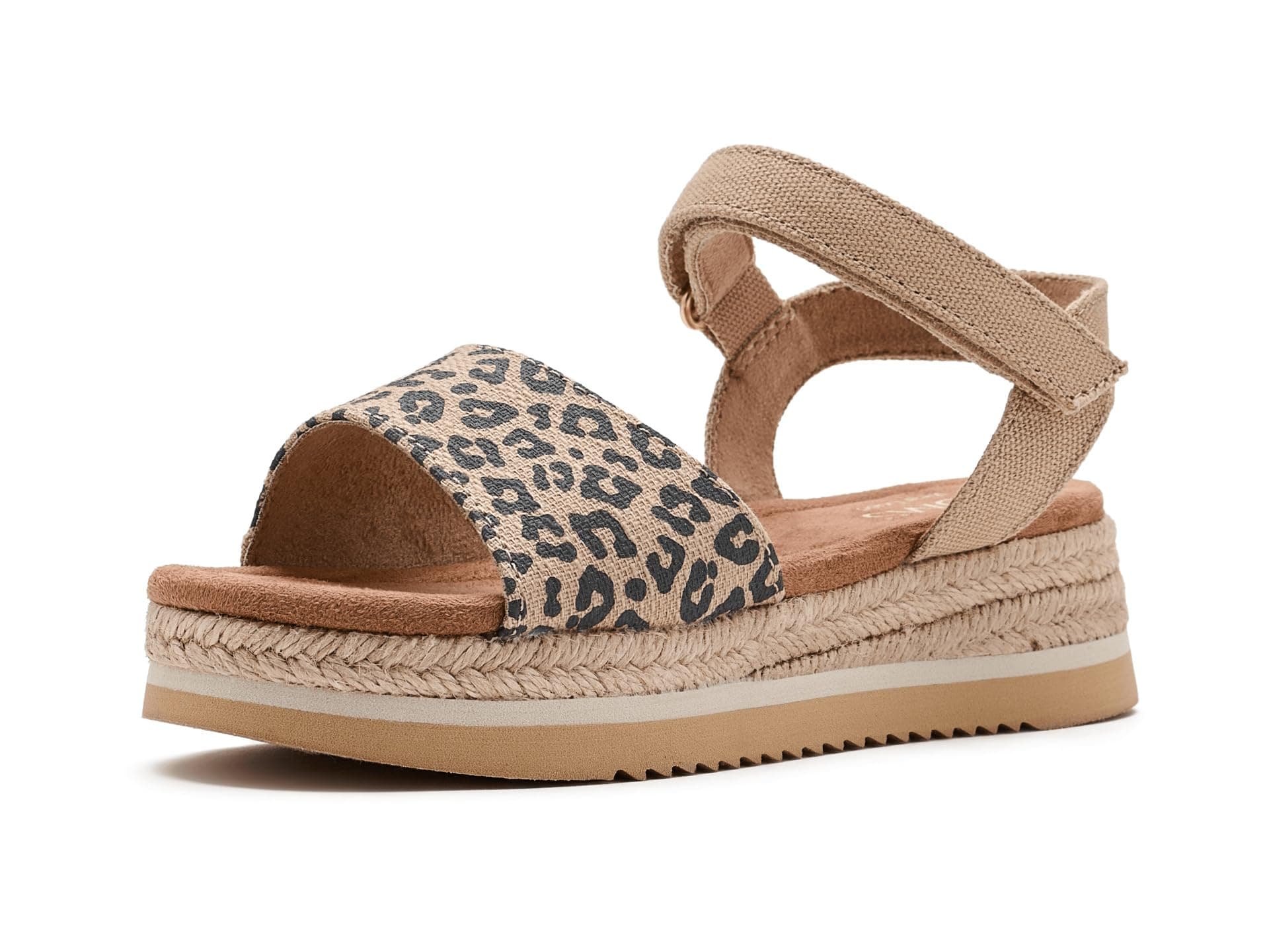 TOMS Kids Diana (Little Kid/Big Kid) — cor Preto