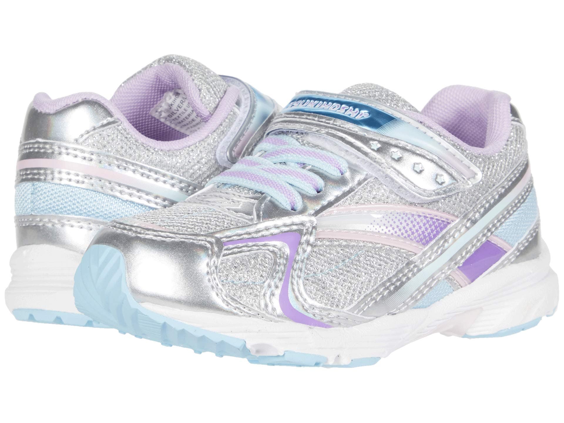 Tsukihoshi Kids Glitz (Toddler/Little Kid) — cor Prata