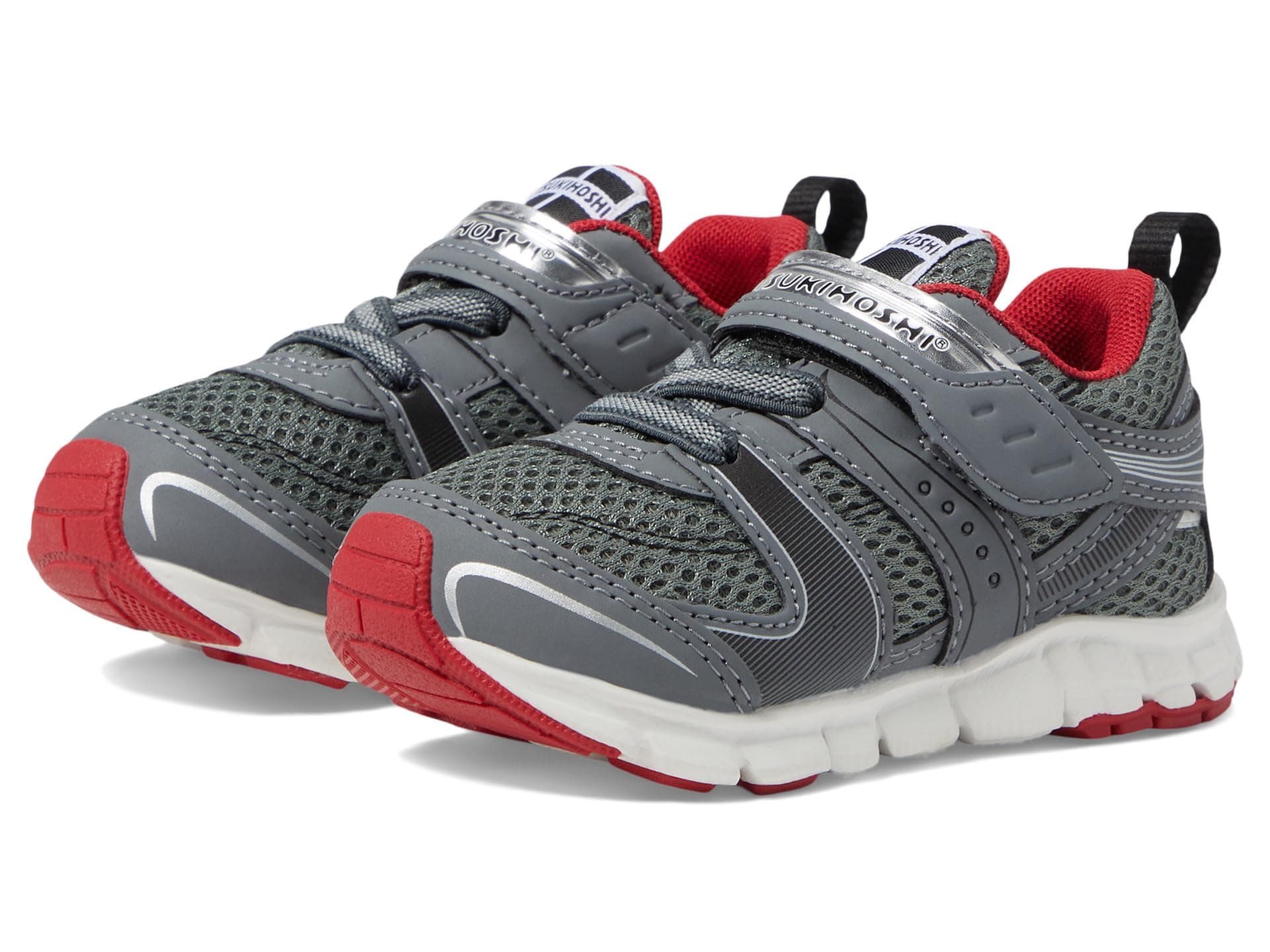 Tsukihoshi Kids Velocity (Toddler/Little Kid) — cor Cinza