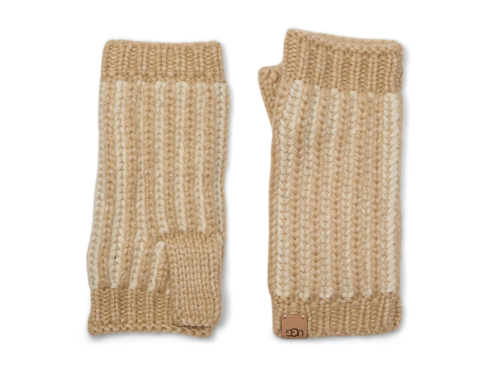 UGG Chunky Plaited Glove — cor Off-white