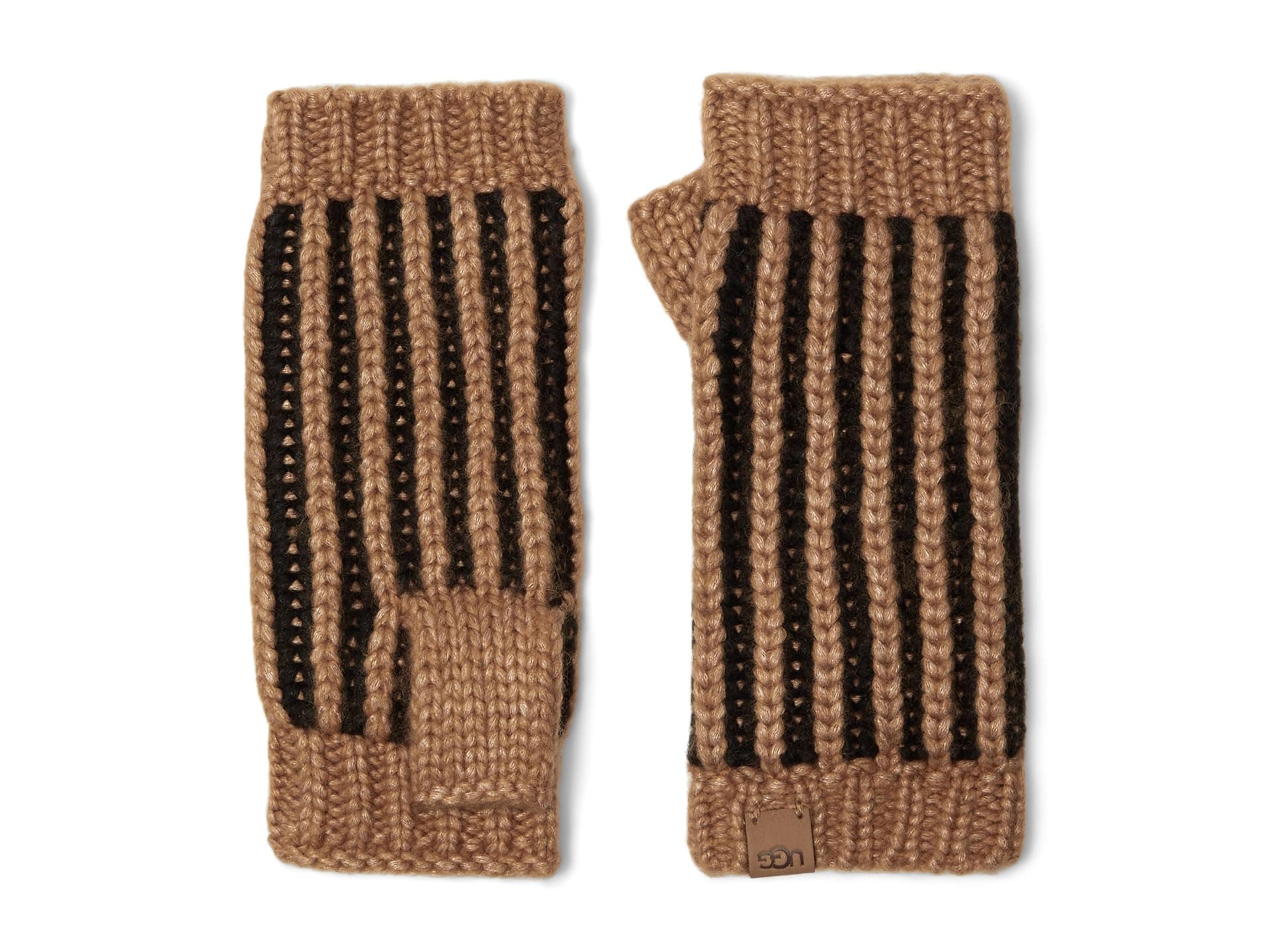 UGG Chunky Plaited Glove — cor Preto
