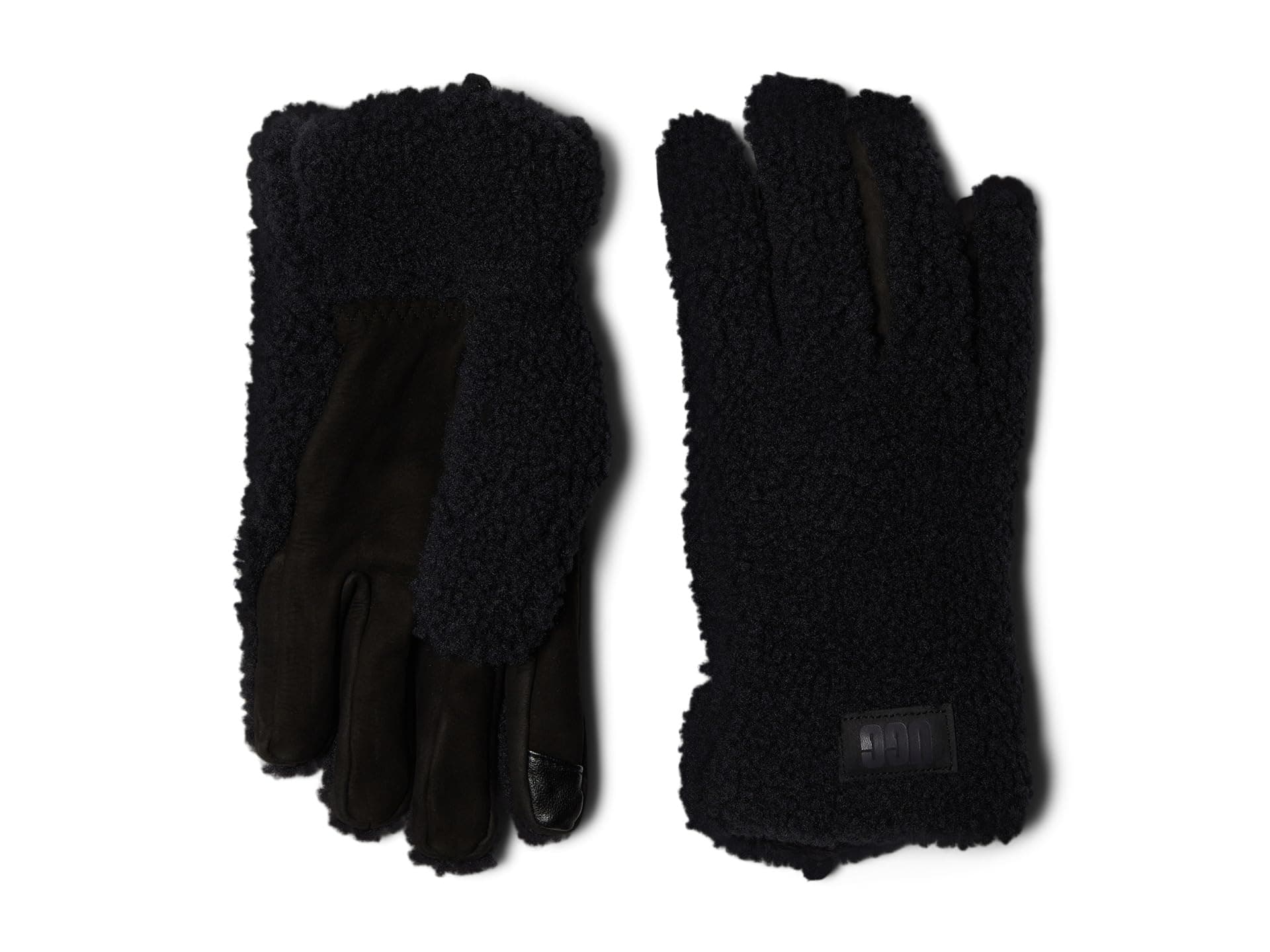 UGG Fluff Glove — cor Preto