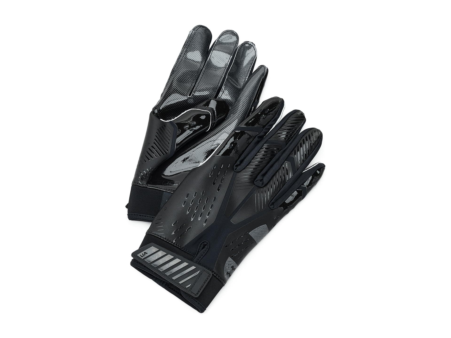 Under Armour Blur Football Gloves — cor Preto