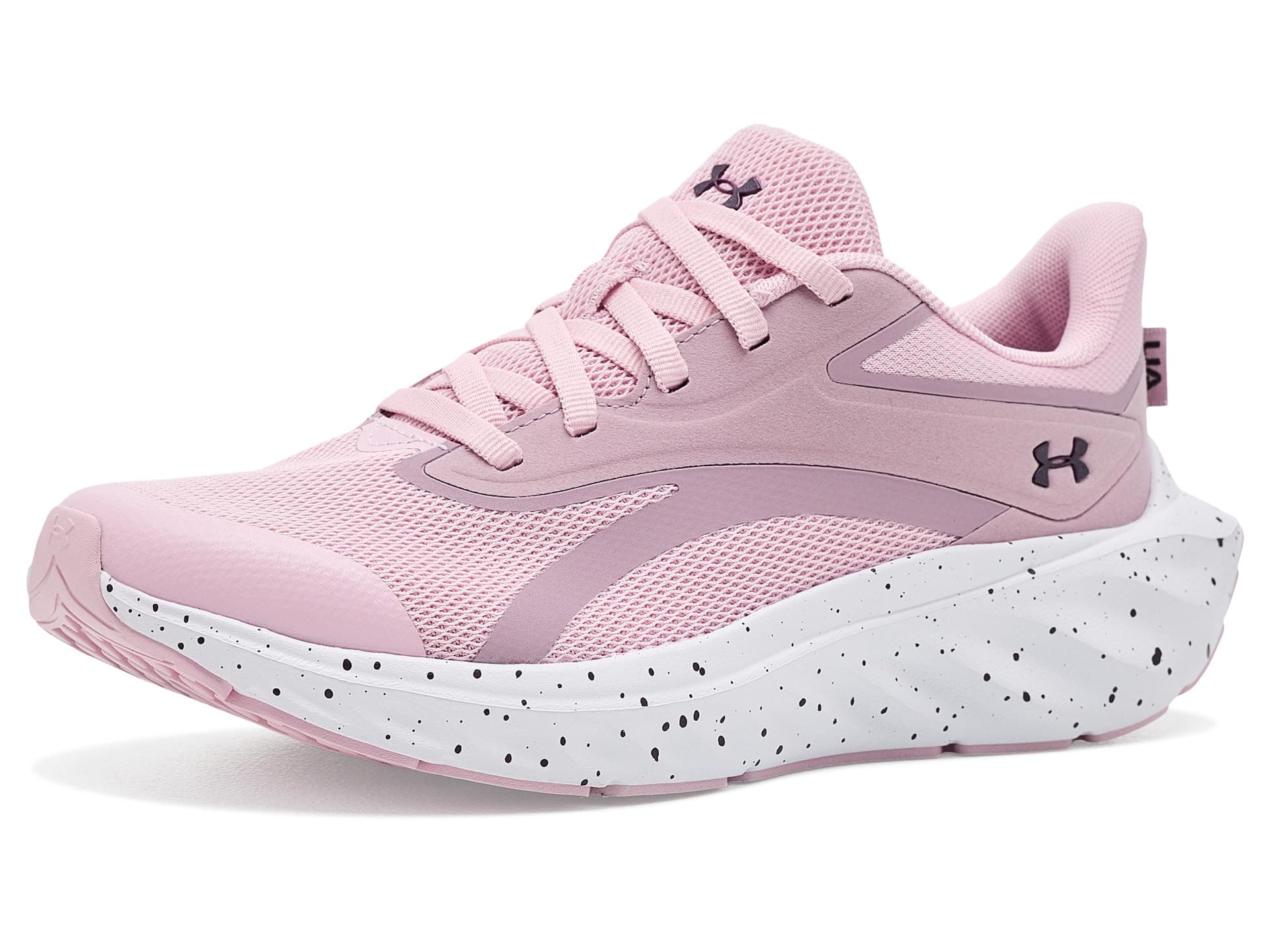 Under Armour Kids Ascend Running Shoes (Big Kid) — cor Pink