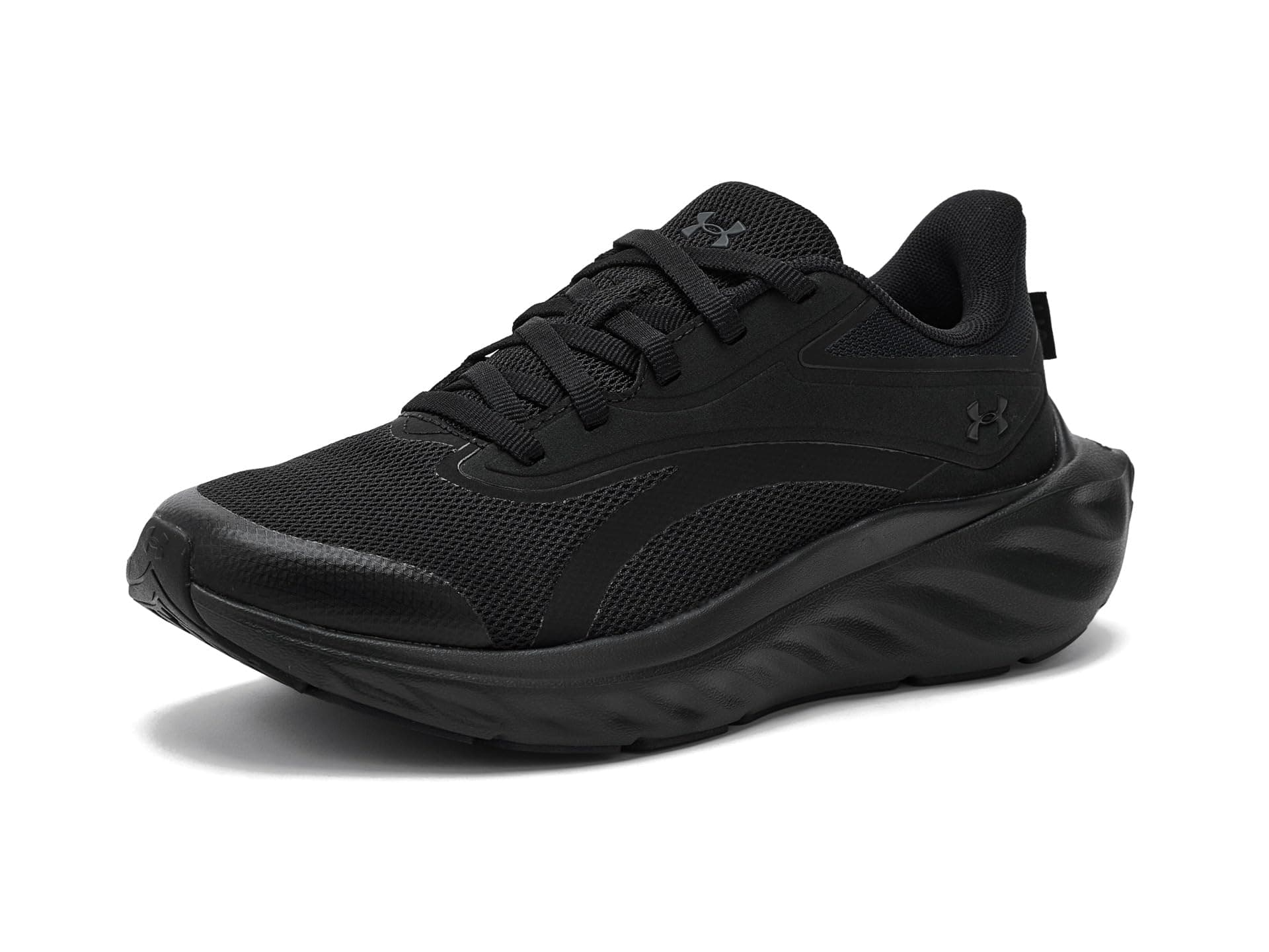 Under Armour Kids Ascend Running Shoes (Big Kid) — cor Preto